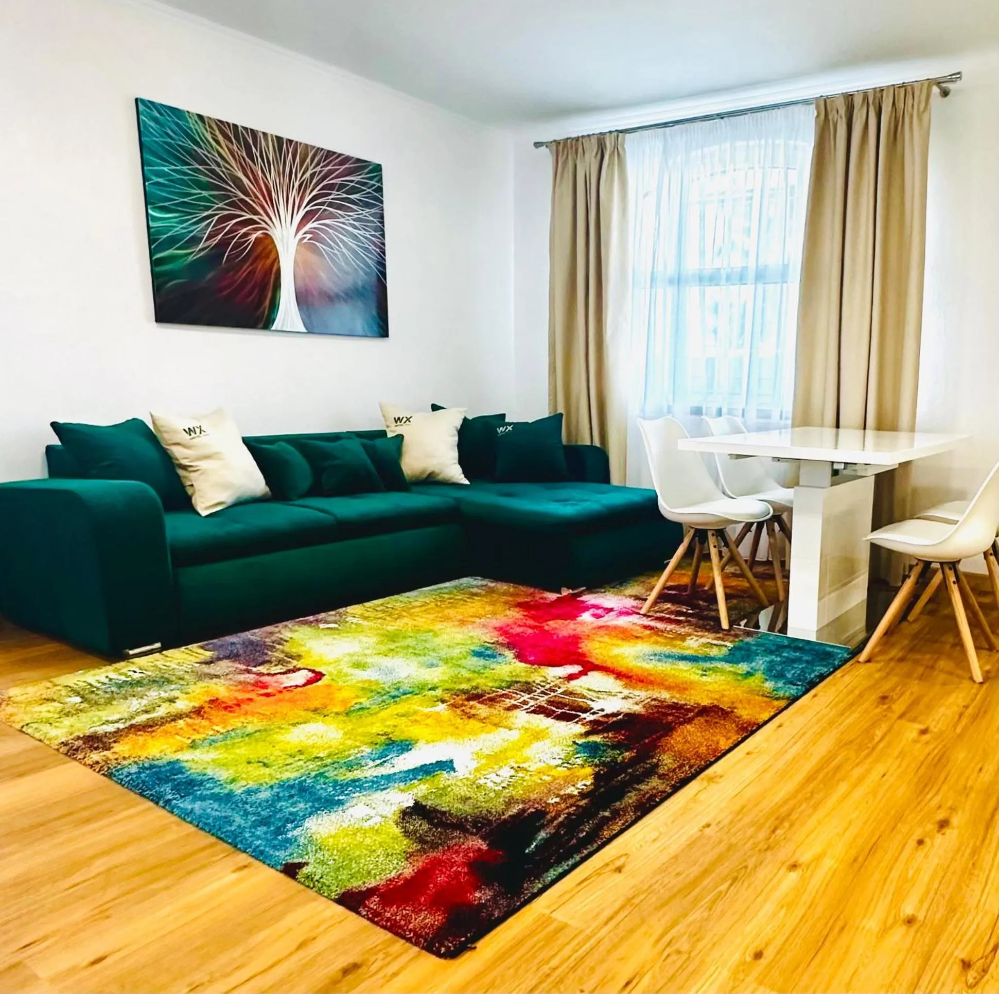 Living room in WX Hotel