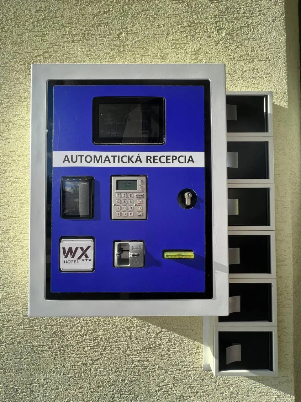 vending machine in WX Hotel