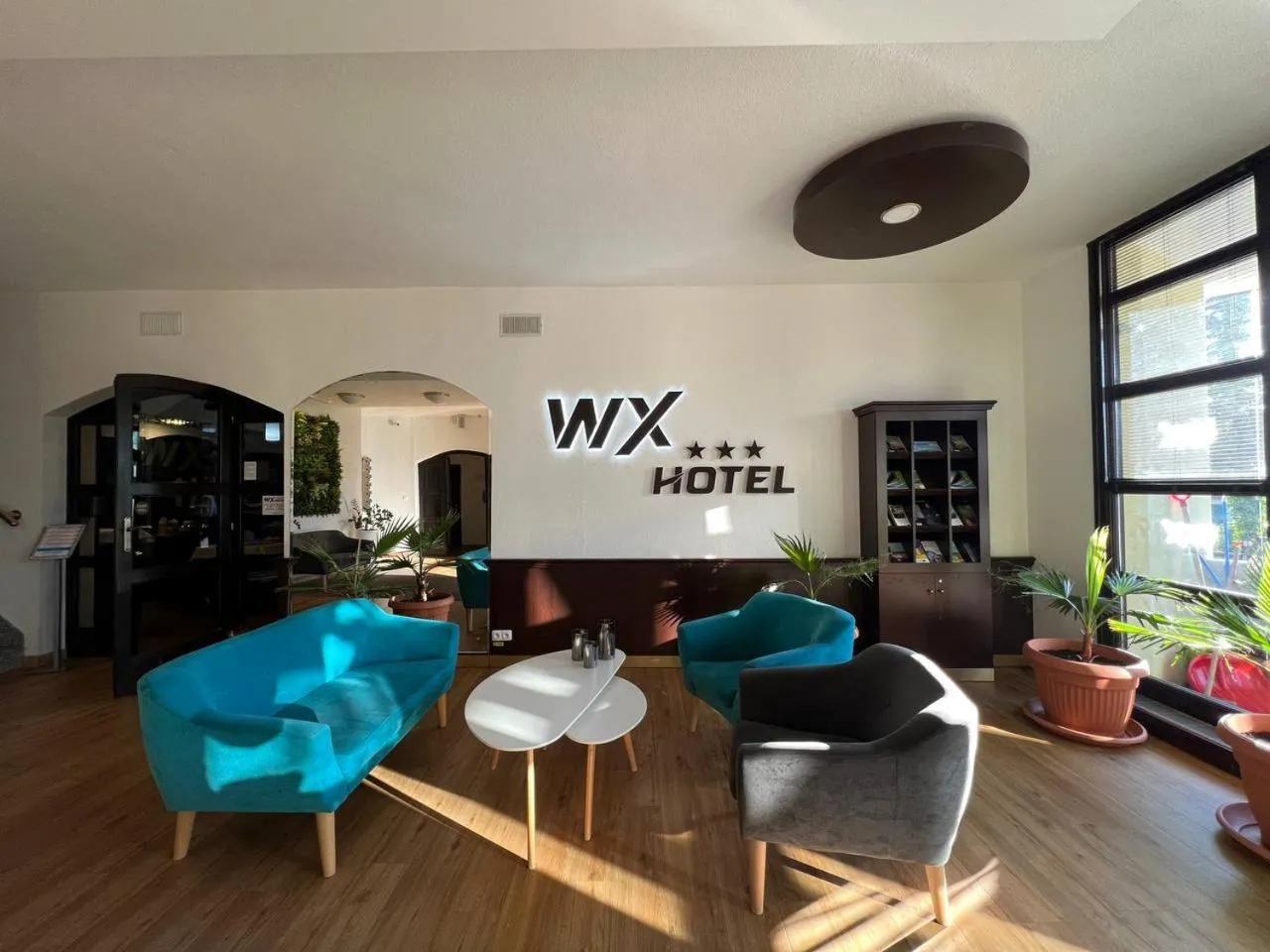 Lobby or reception in WX Hotel