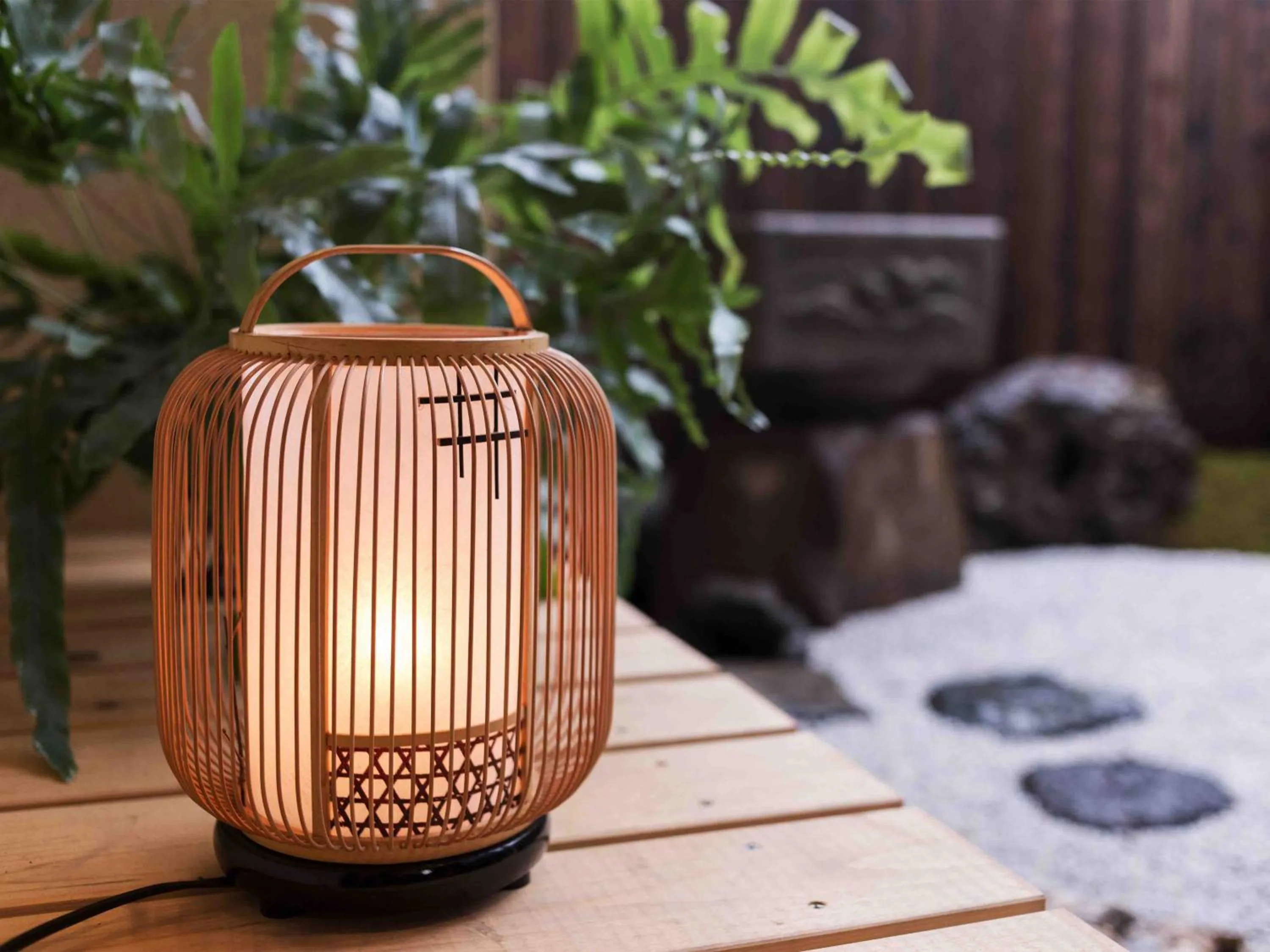 Garden view in Marikoji Inn Kyoto