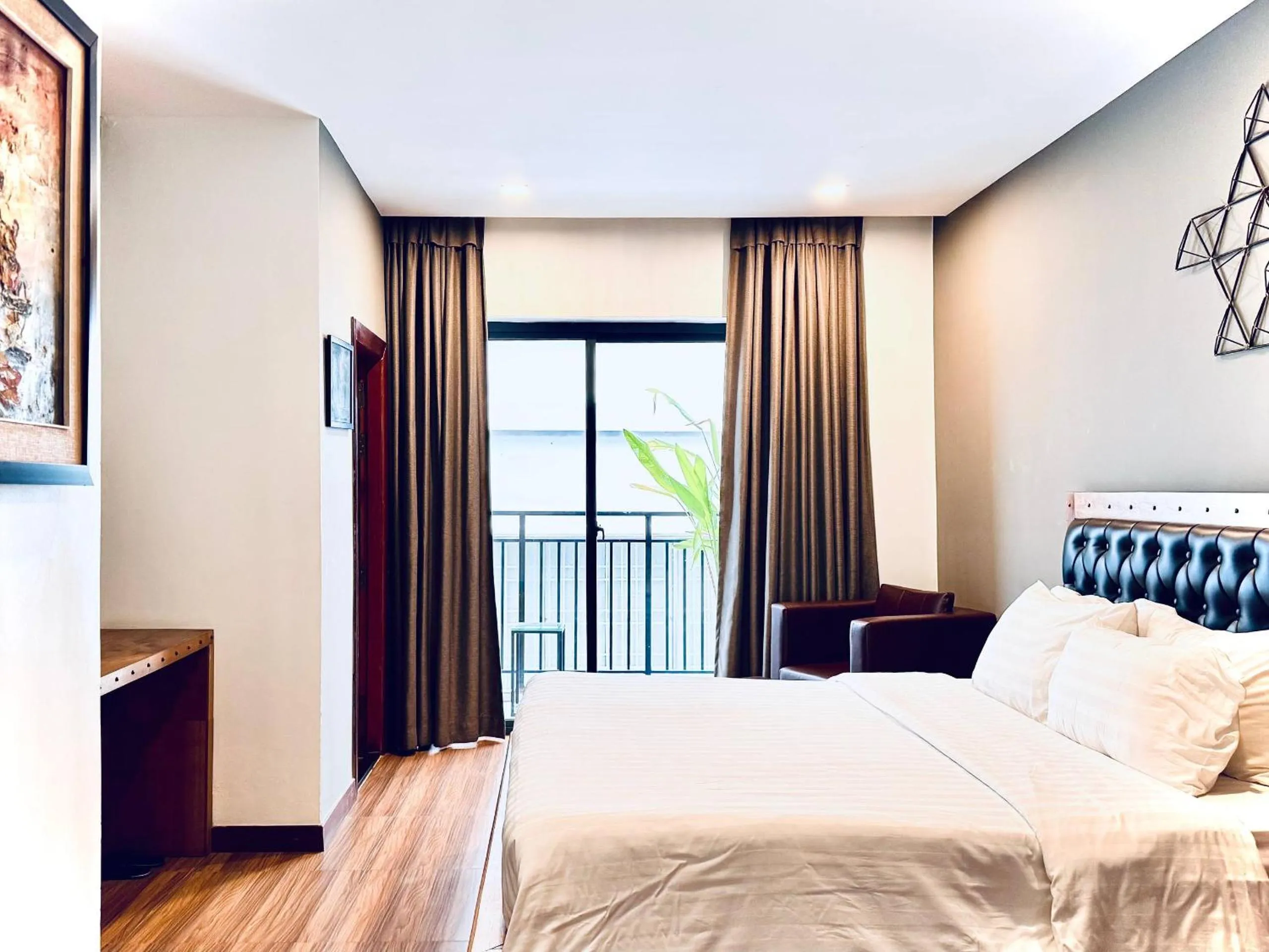 Bed in Lavanya Boutique Hotel