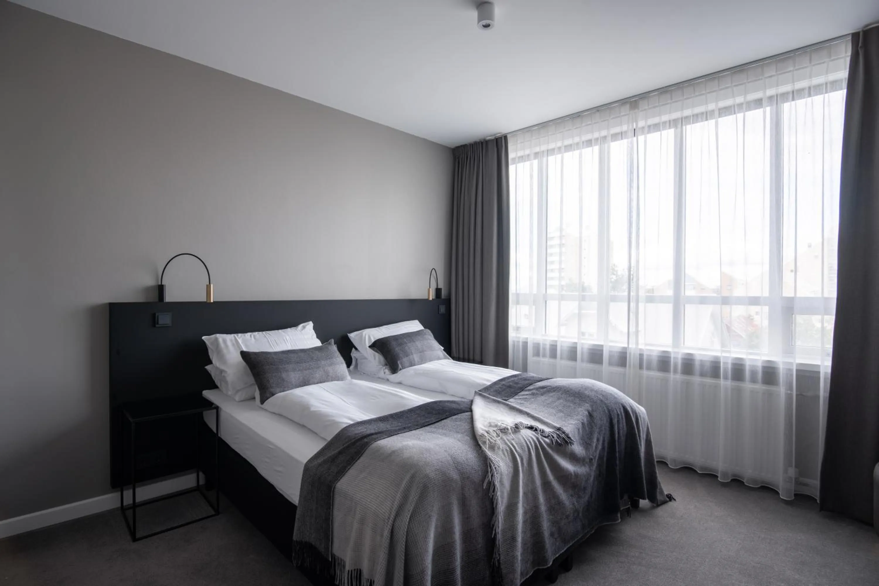 Bed in Reykjavik Residence Apartment Hotel