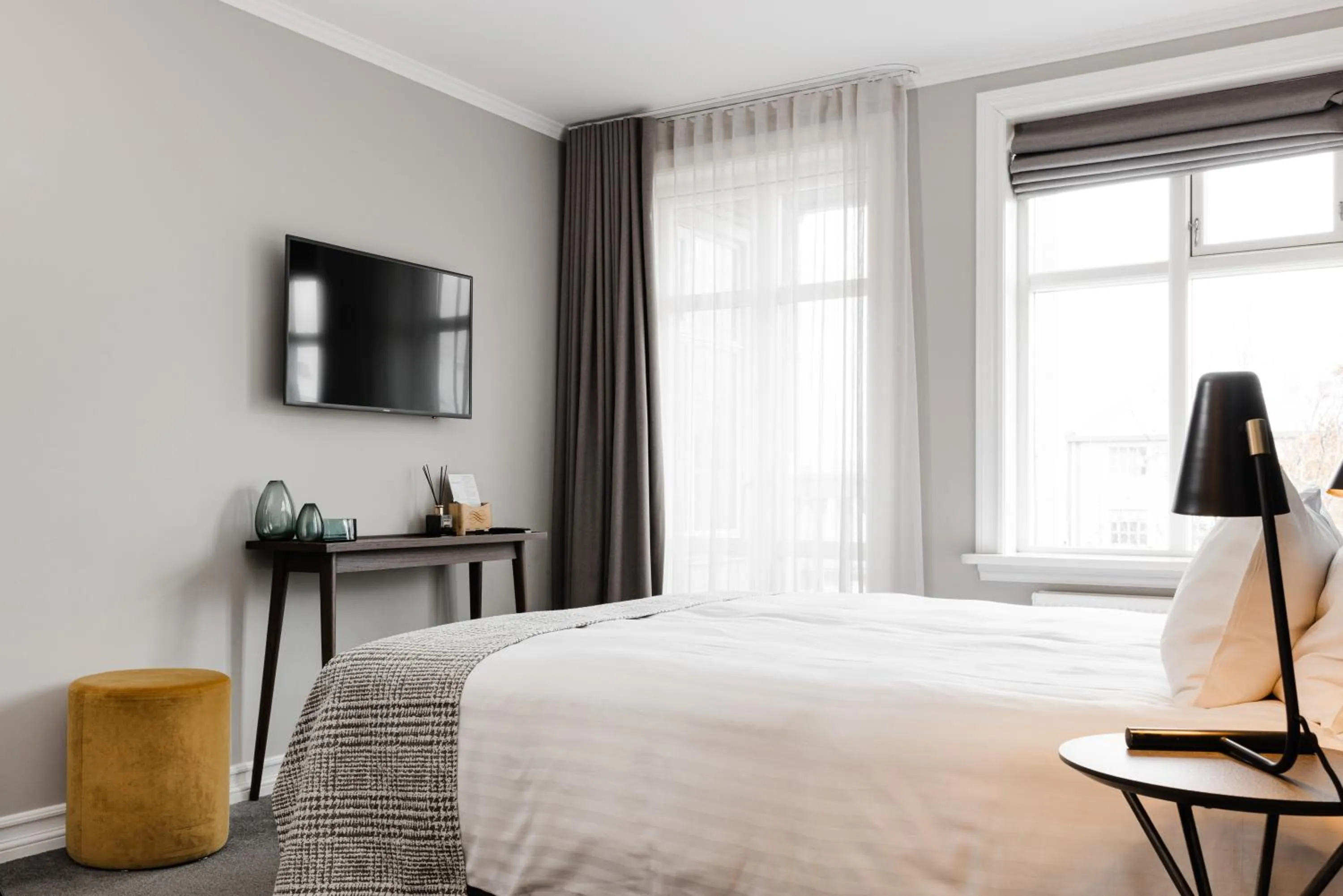 Bed in Reykjavik Residence Apartment Hotel