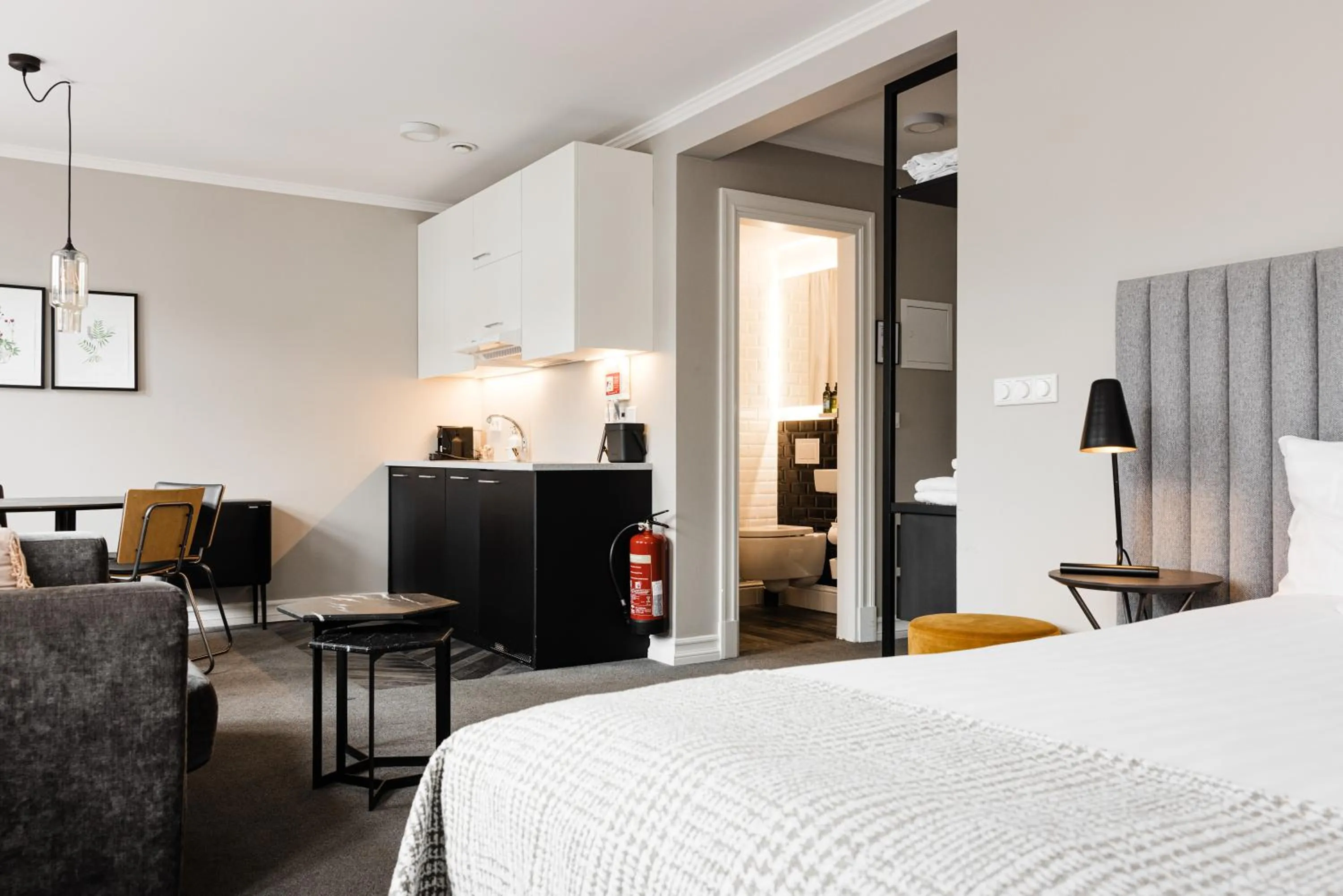 Bed in Reykjavik Residence Apartment Hotel