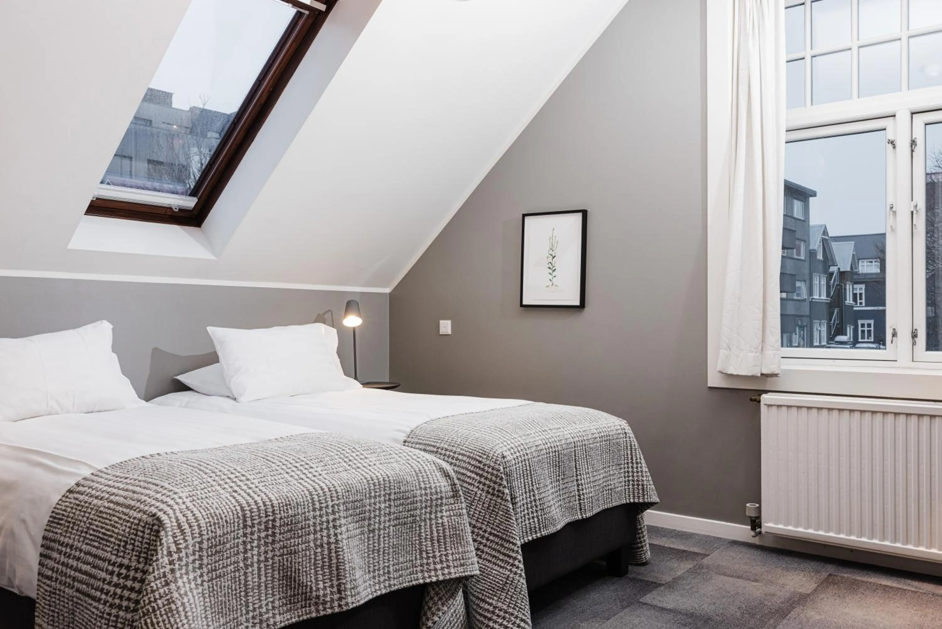 Bed in Reykjavik Residence Apartment Hotel