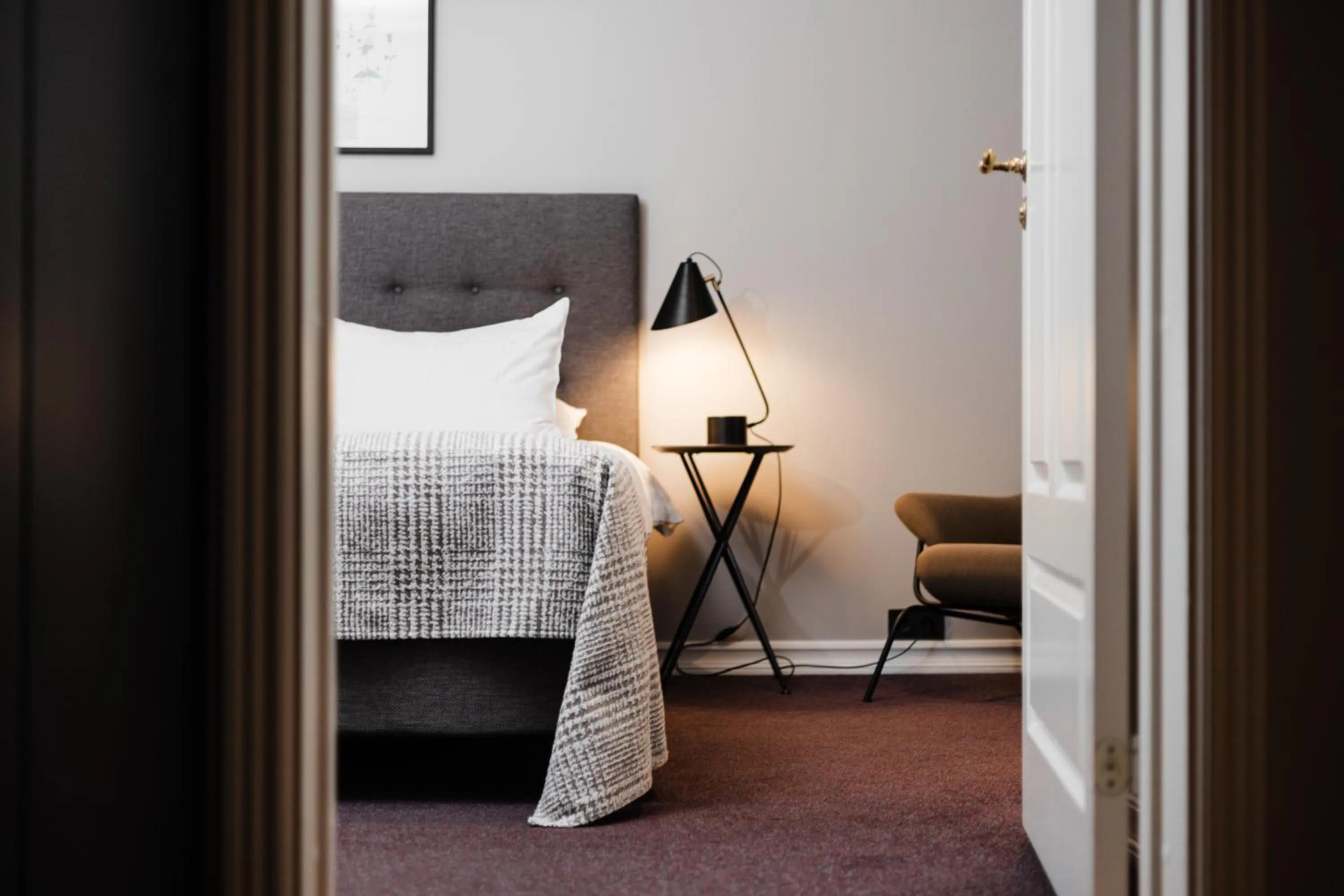 Bed in Reykjavik Residence Apartment Hotel