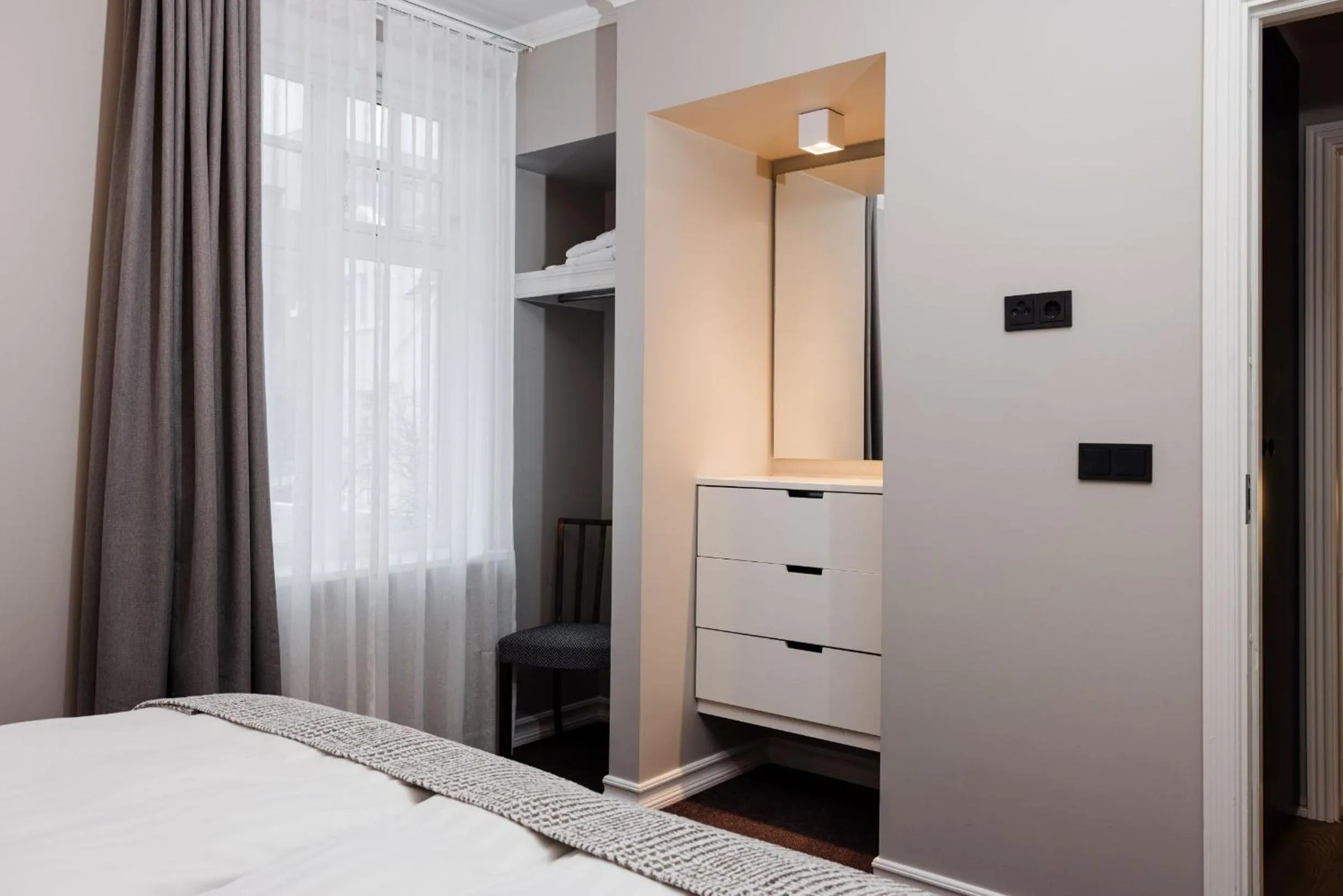 Bed in Reykjavik Residence Apartment Hotel