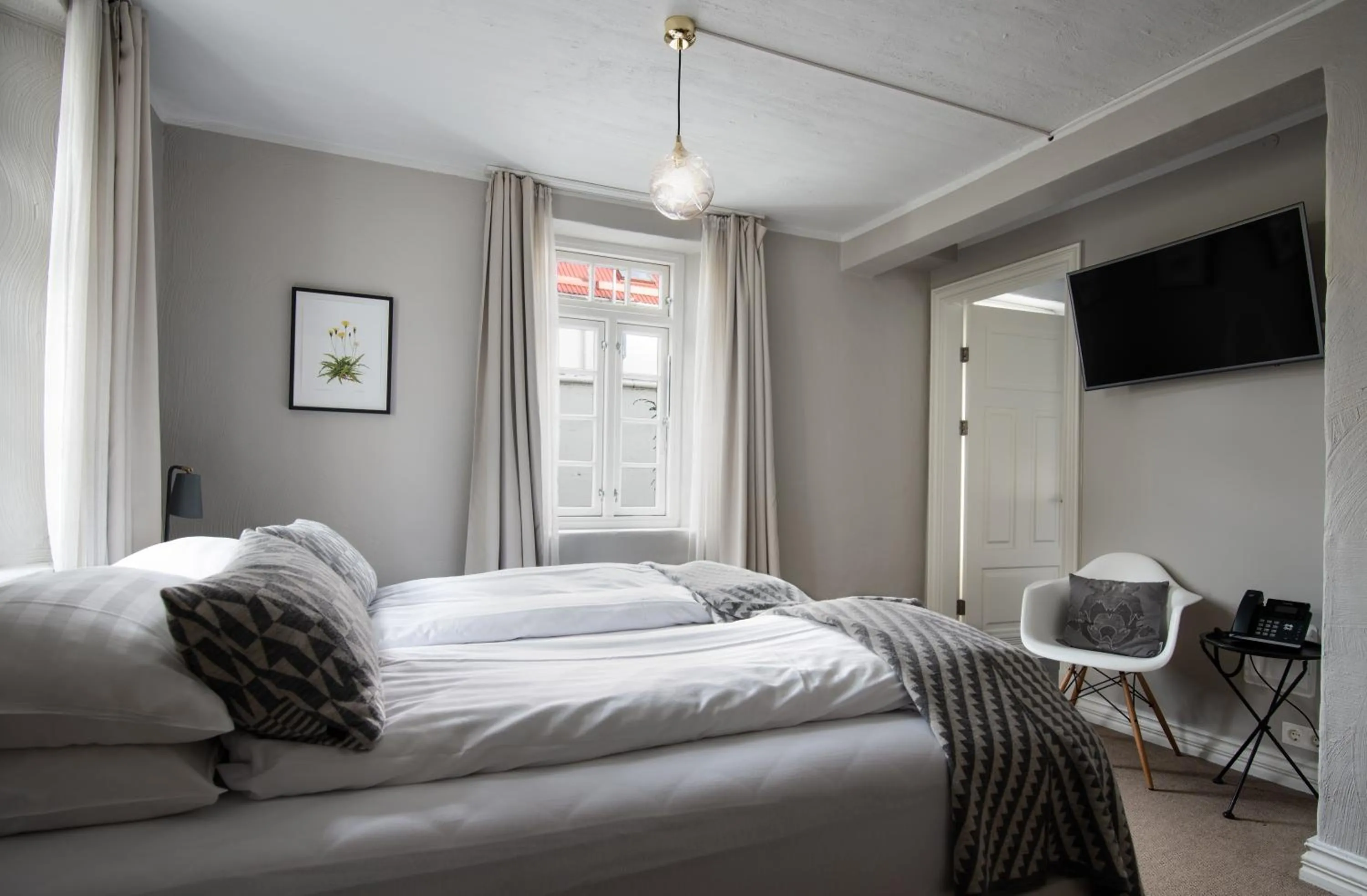 Bed in Reykjavik Residence Apartment Hotel