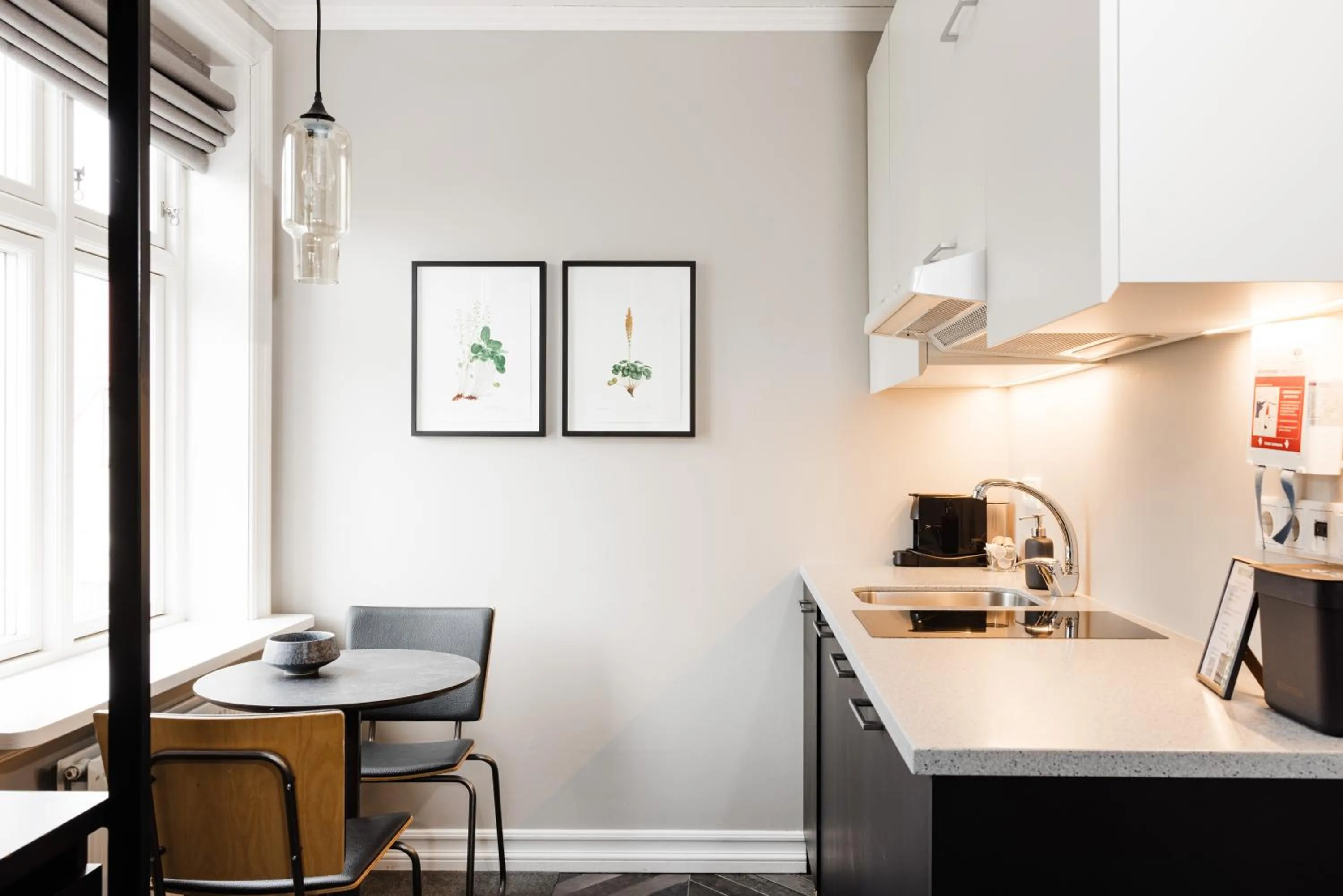 Kitchen or kitchenette in Reykjavik Residence Apartment Hotel