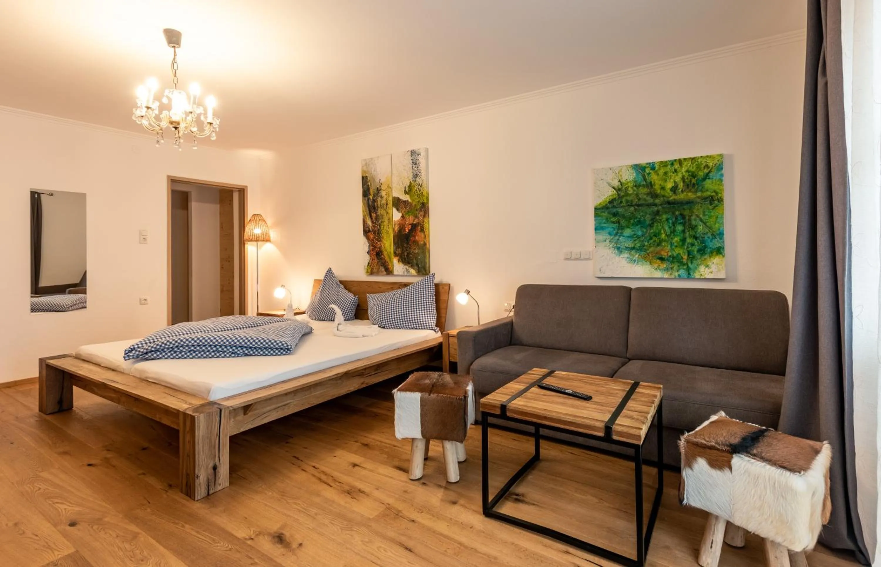 Bedroom, Bed in Flora - Das kleine Gartenhotel