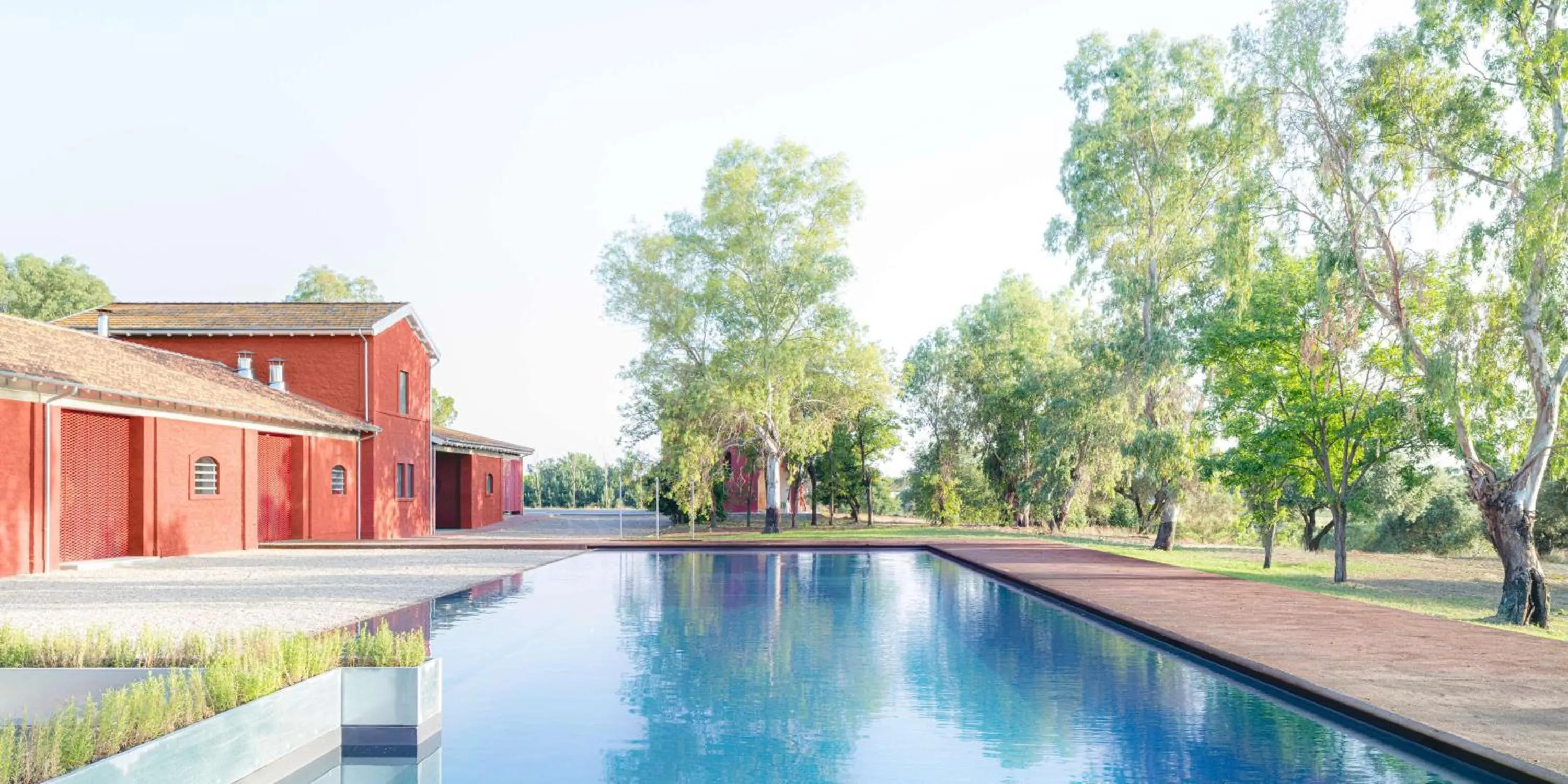 Pool view in Hampton By Hilton Rome East