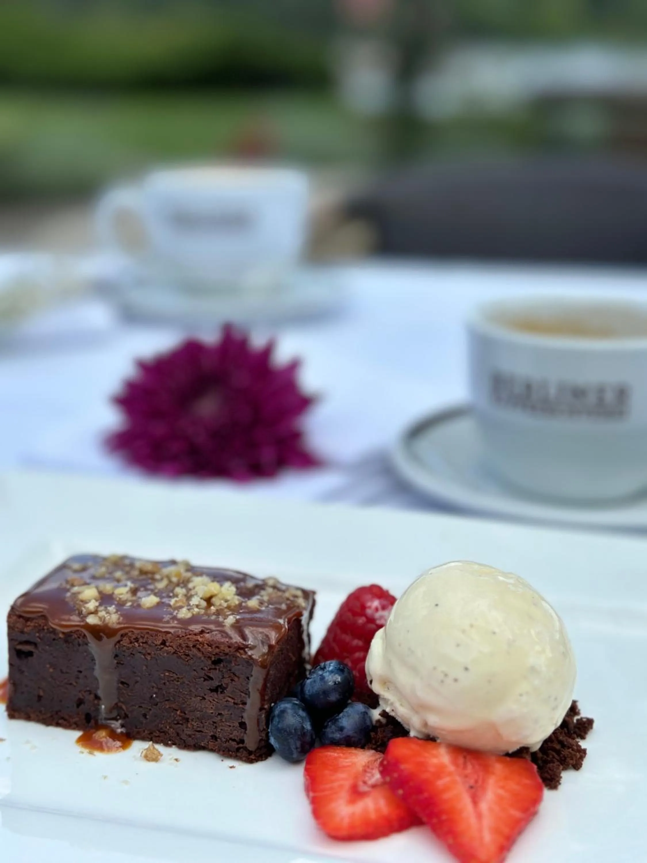 Restaurant/places to eat in Hotel Waldhaus Prieros