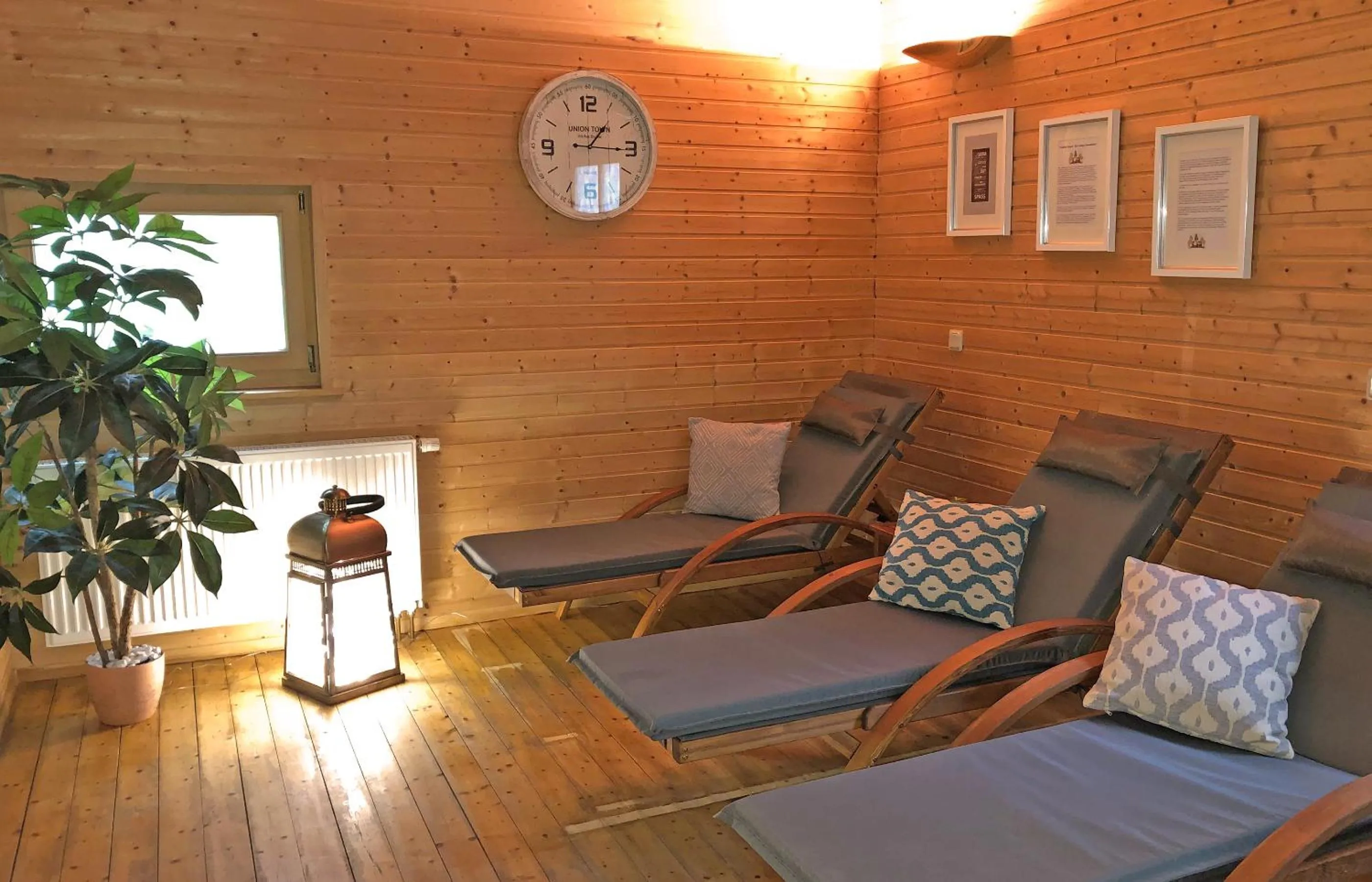 Sauna in Hotel Waldhaus Prieros