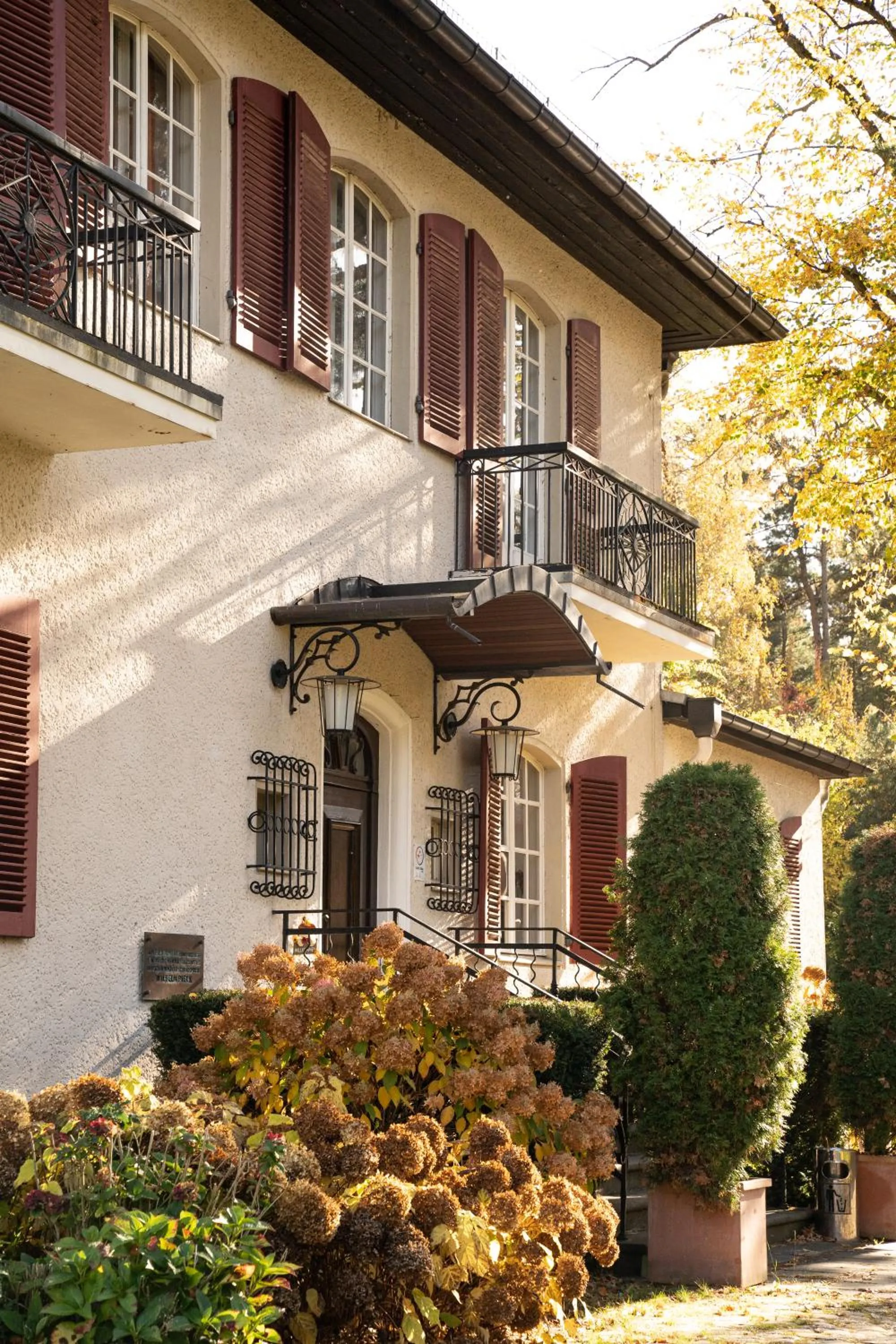 Property building in Hotel Waldhaus Prieros