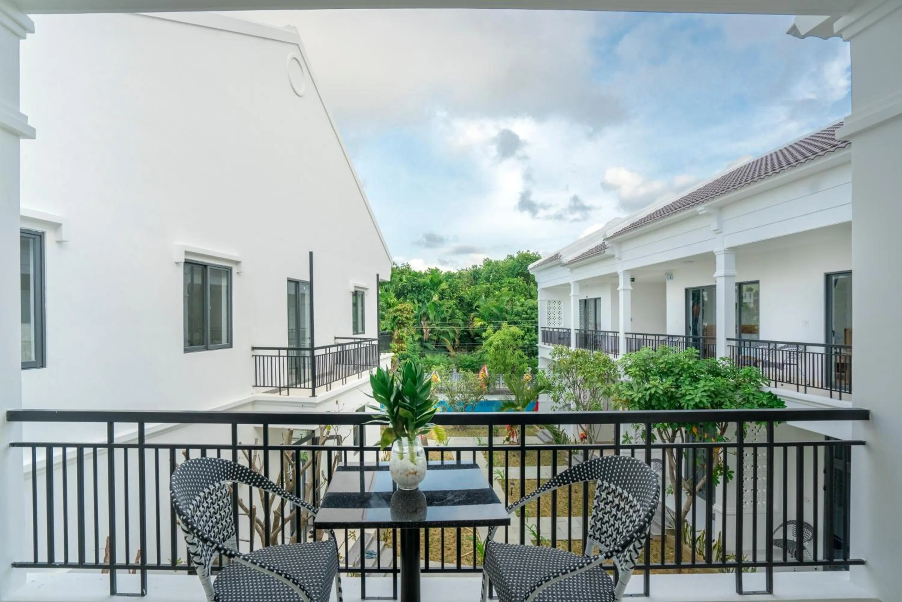 Balcony/Terrace in Tran Family Villas Boutique Hotel