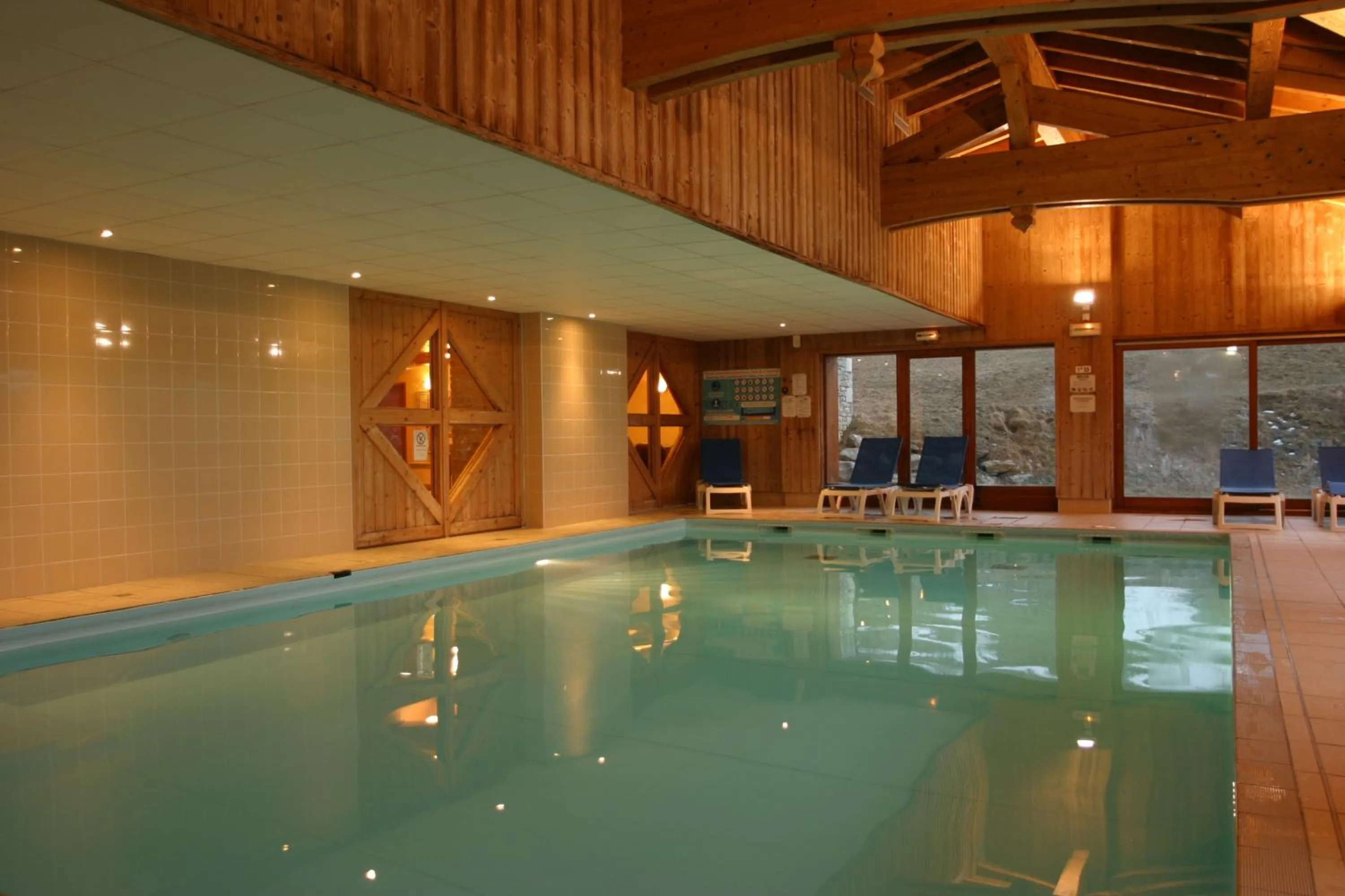 Swimming pool in Lagrange Vacances Les Valmonts de Val Cenis