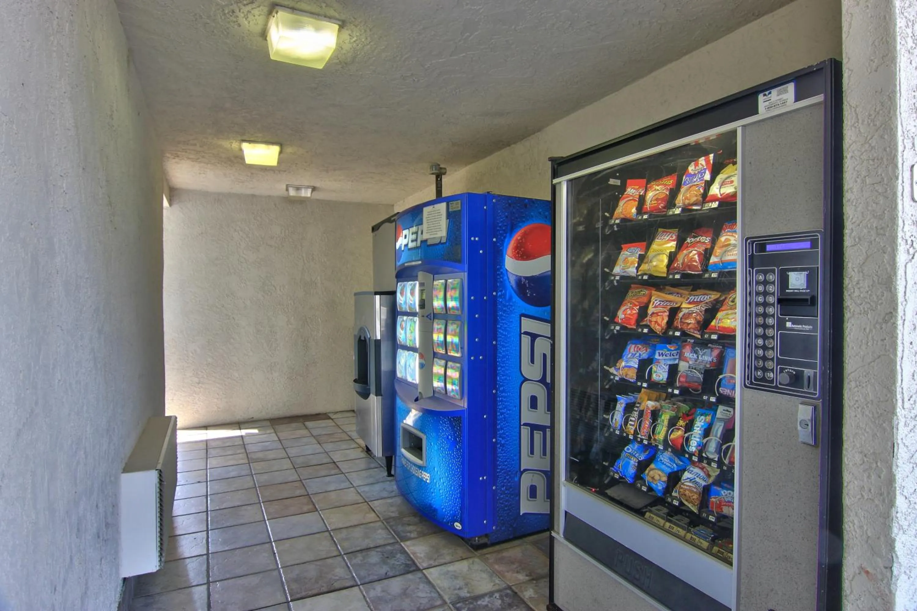 vending machine in Motel 6-West Sacramento, CA
