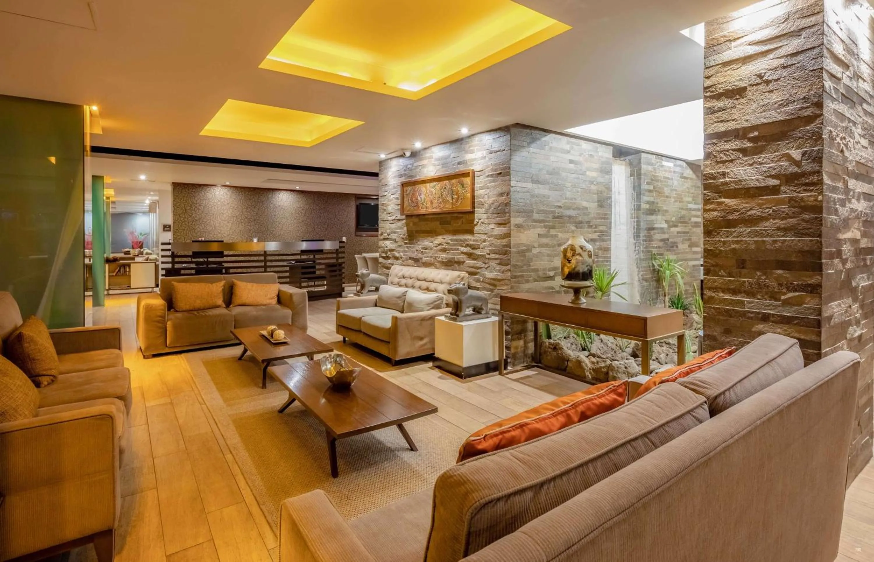 Lobby or reception in Sonesta Hotel Cusco