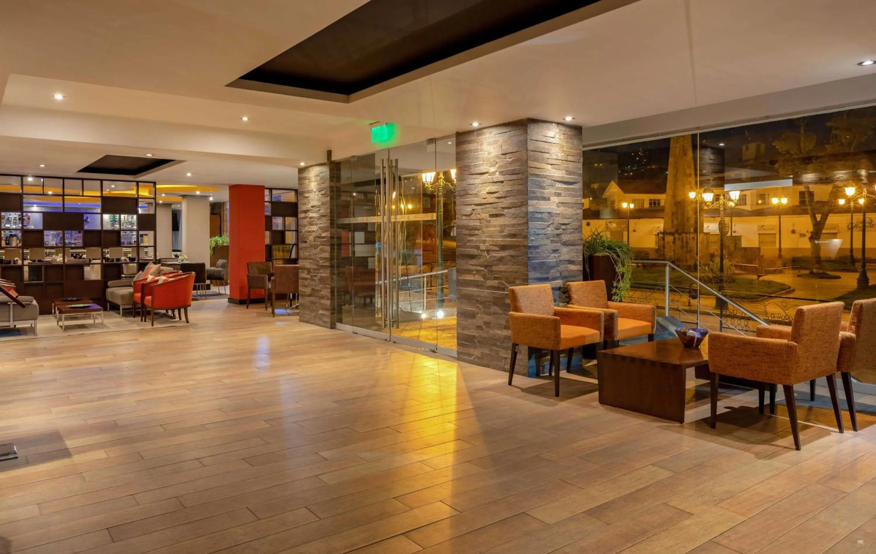 Lobby or reception in Sonesta Hotel Cusco