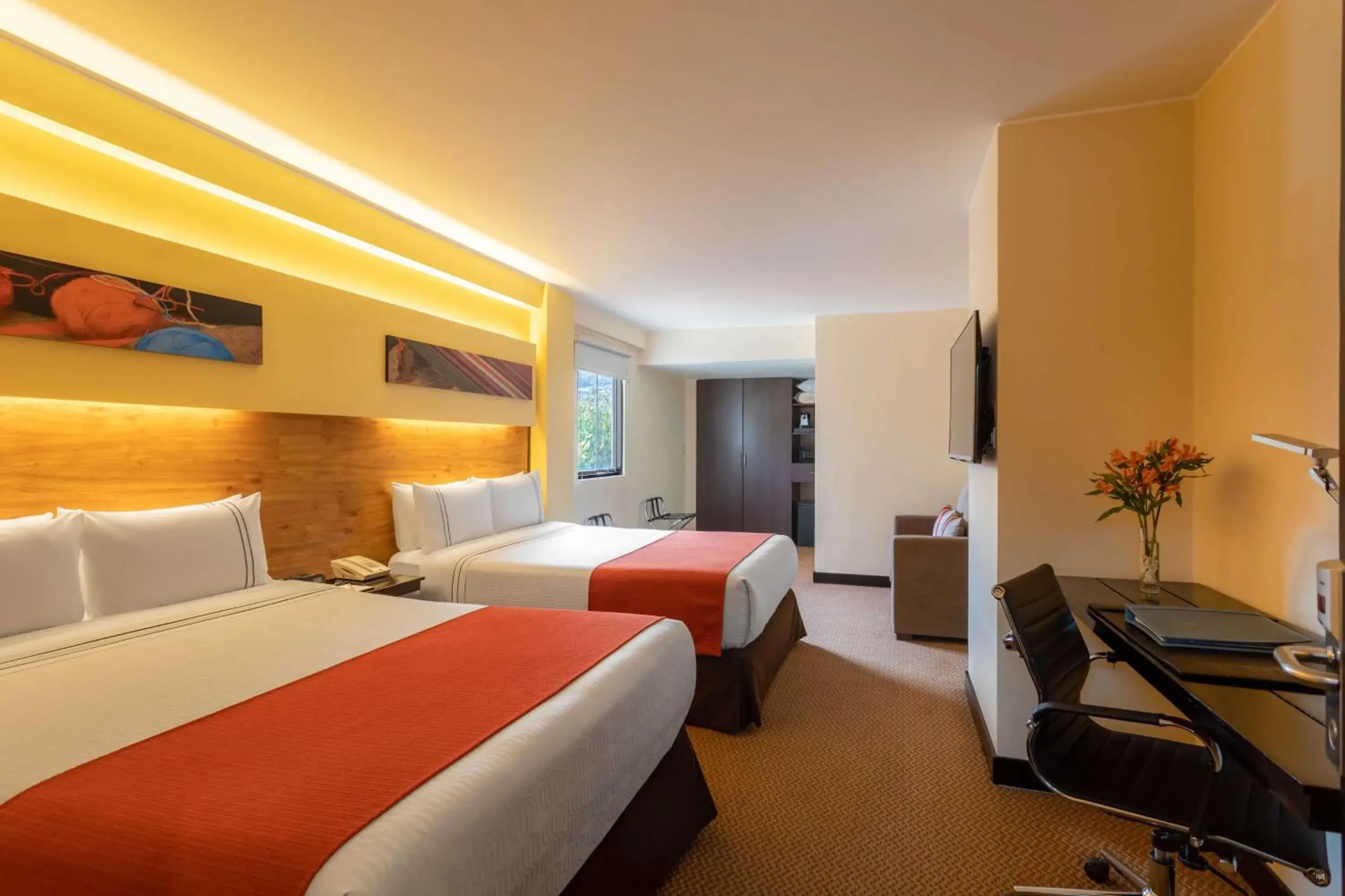 Standard Twin Room with Two Double Bed in Sonesta Hotel Cusco Standard Twin Room with Two Double Bed in Sonesta Hotel Cusco