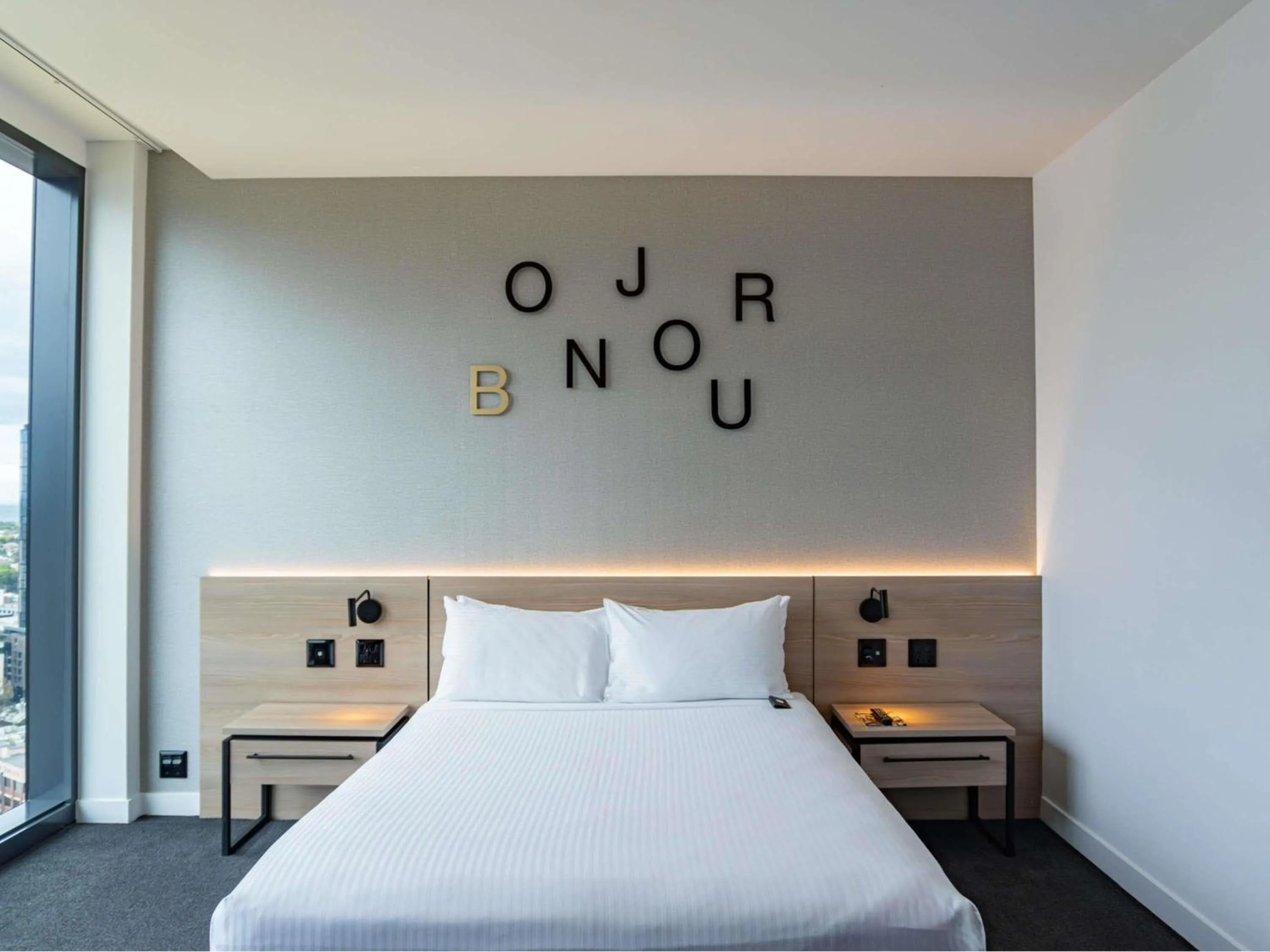 Bedroom, Bed in Novotel Melbourne South Wharf