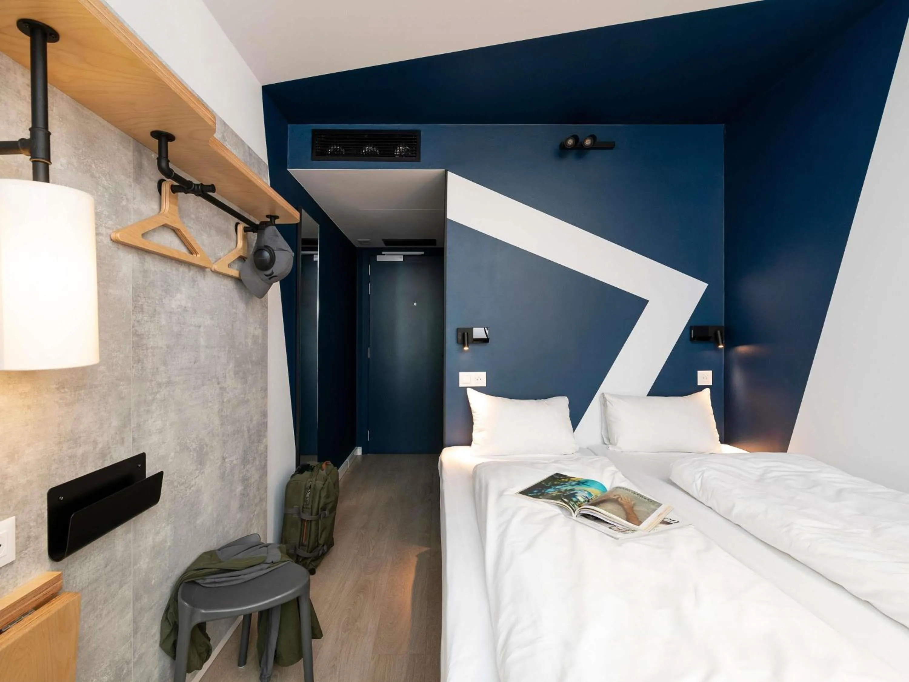 Bedroom, Bed in ibis budget Gent Centrum Dampoort