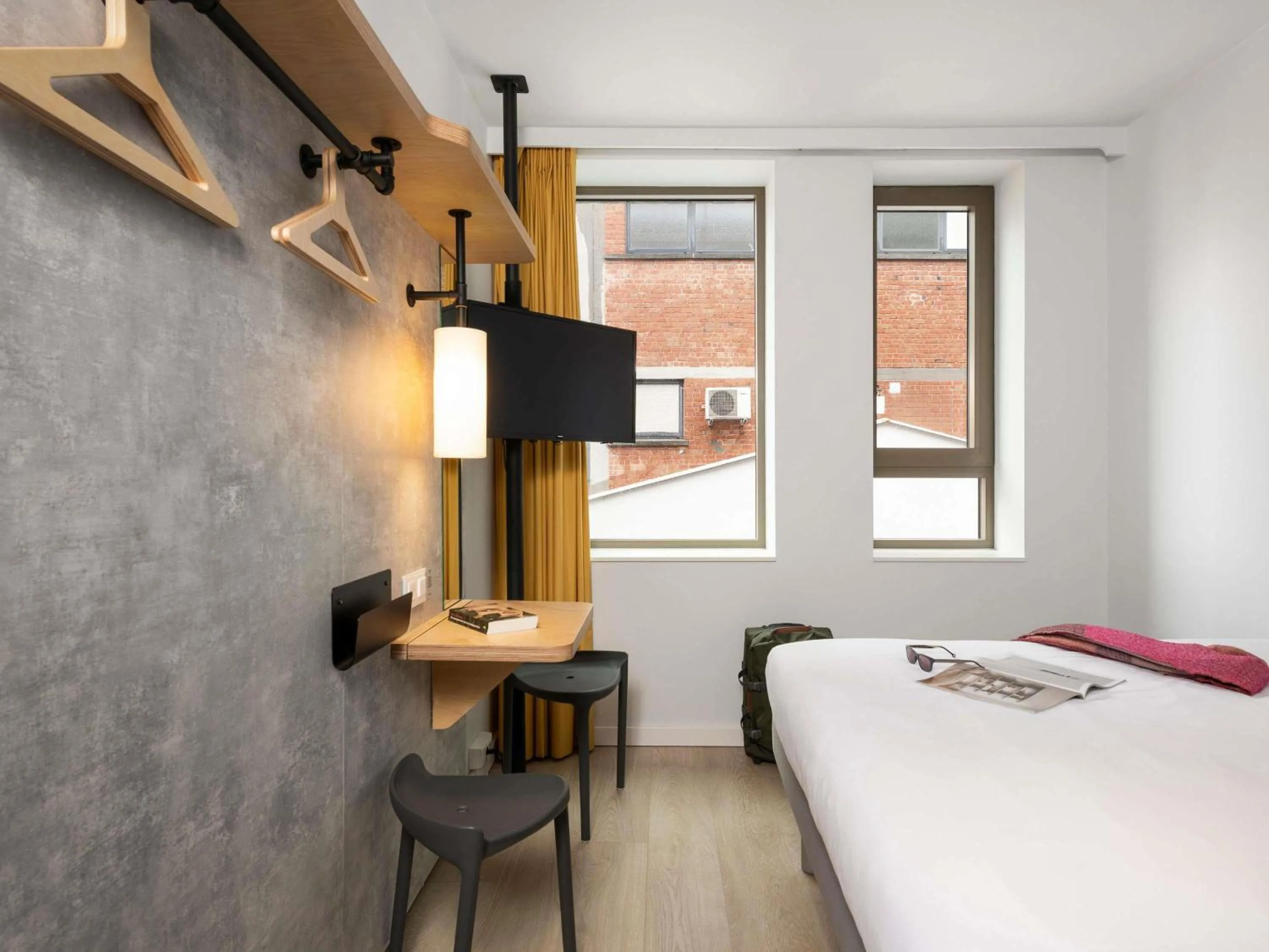 Bedroom, Bed in ibis budget Gent Centrum Dampoort