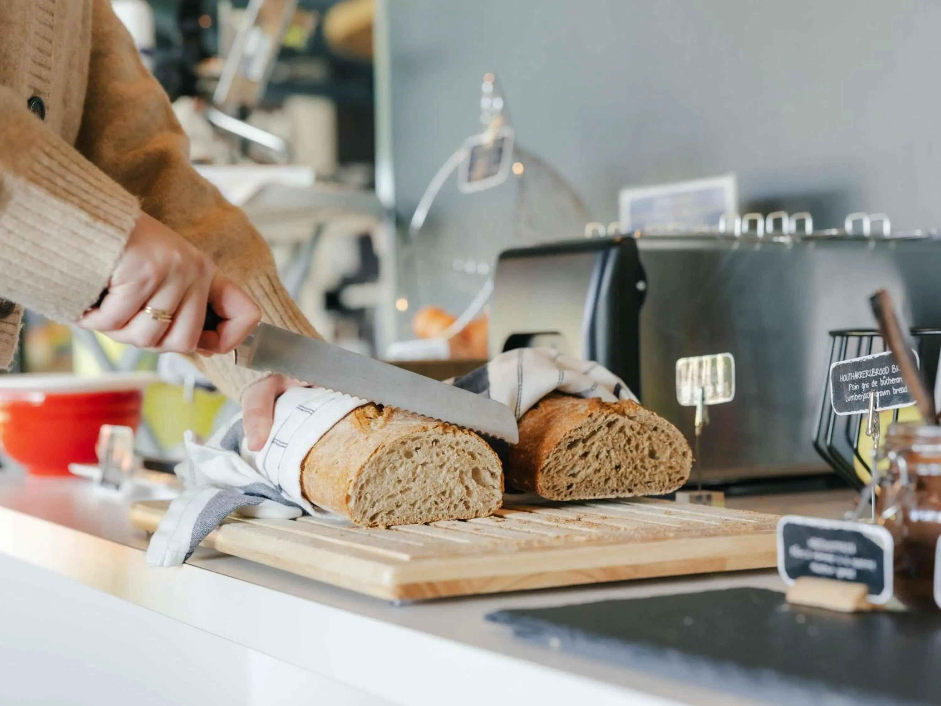 Breakfast in ibis budget Brugge Jabbeke