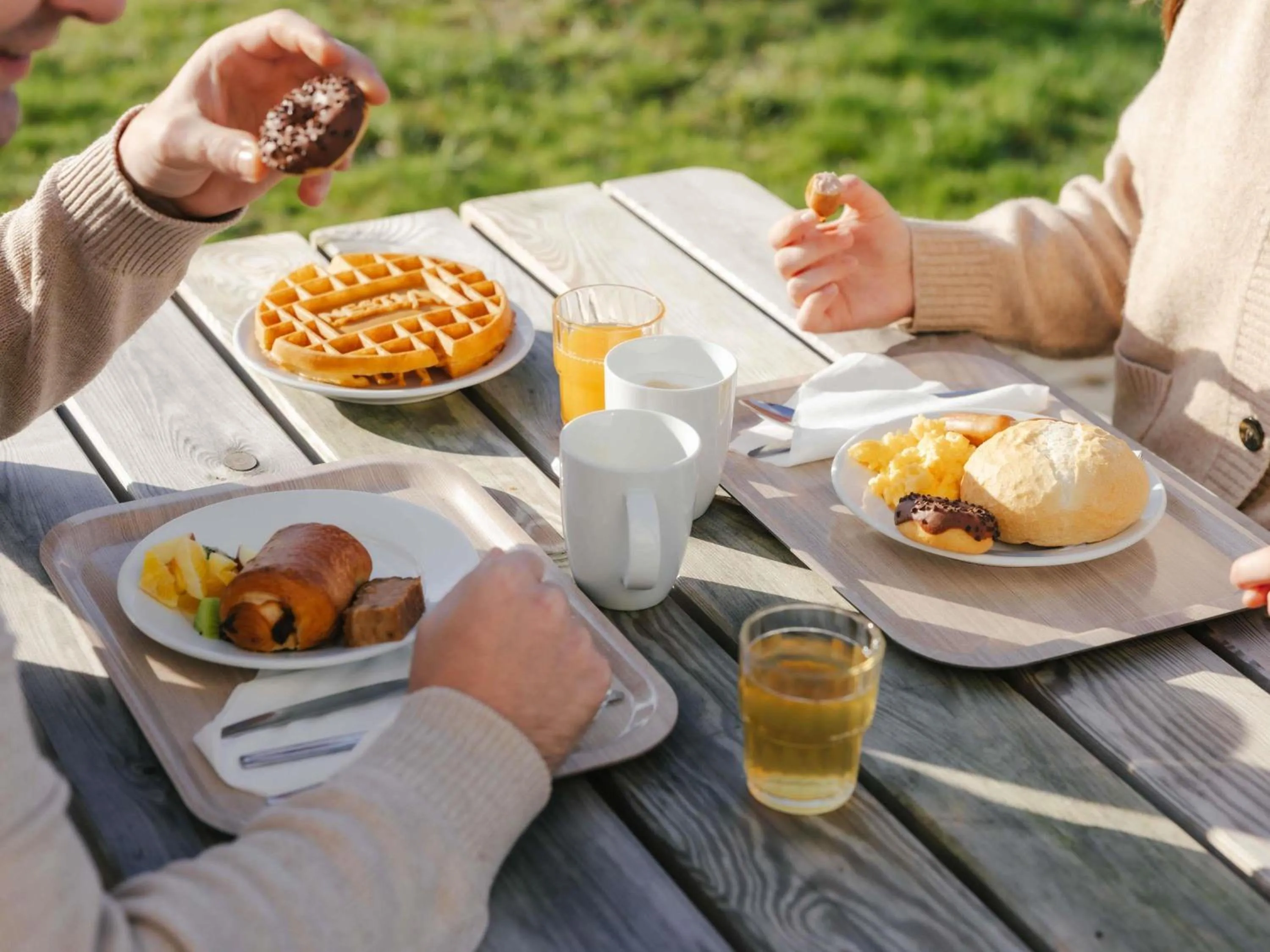 Breakfast in ibis budget Brugge Jabbeke