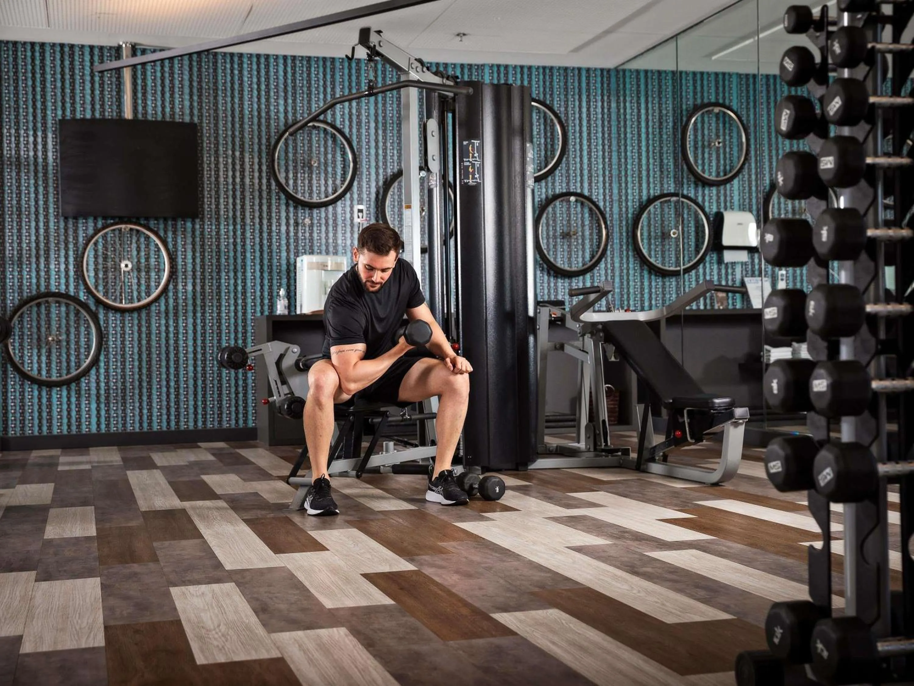 Fitness centre/facilities in Novotel Sorocaba