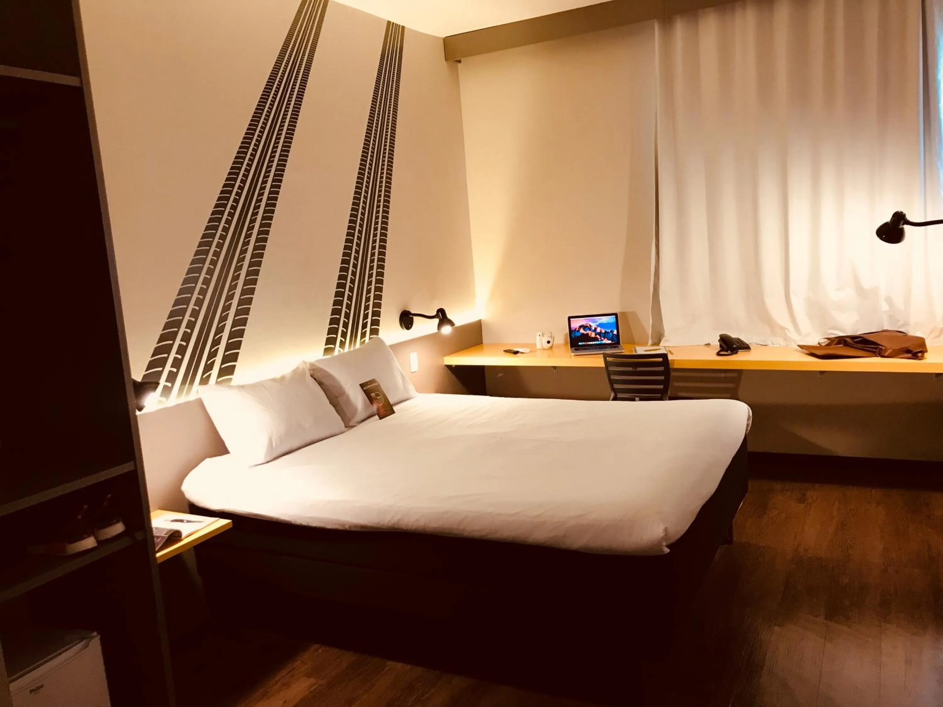 Bed in ibis Styles Três Rios