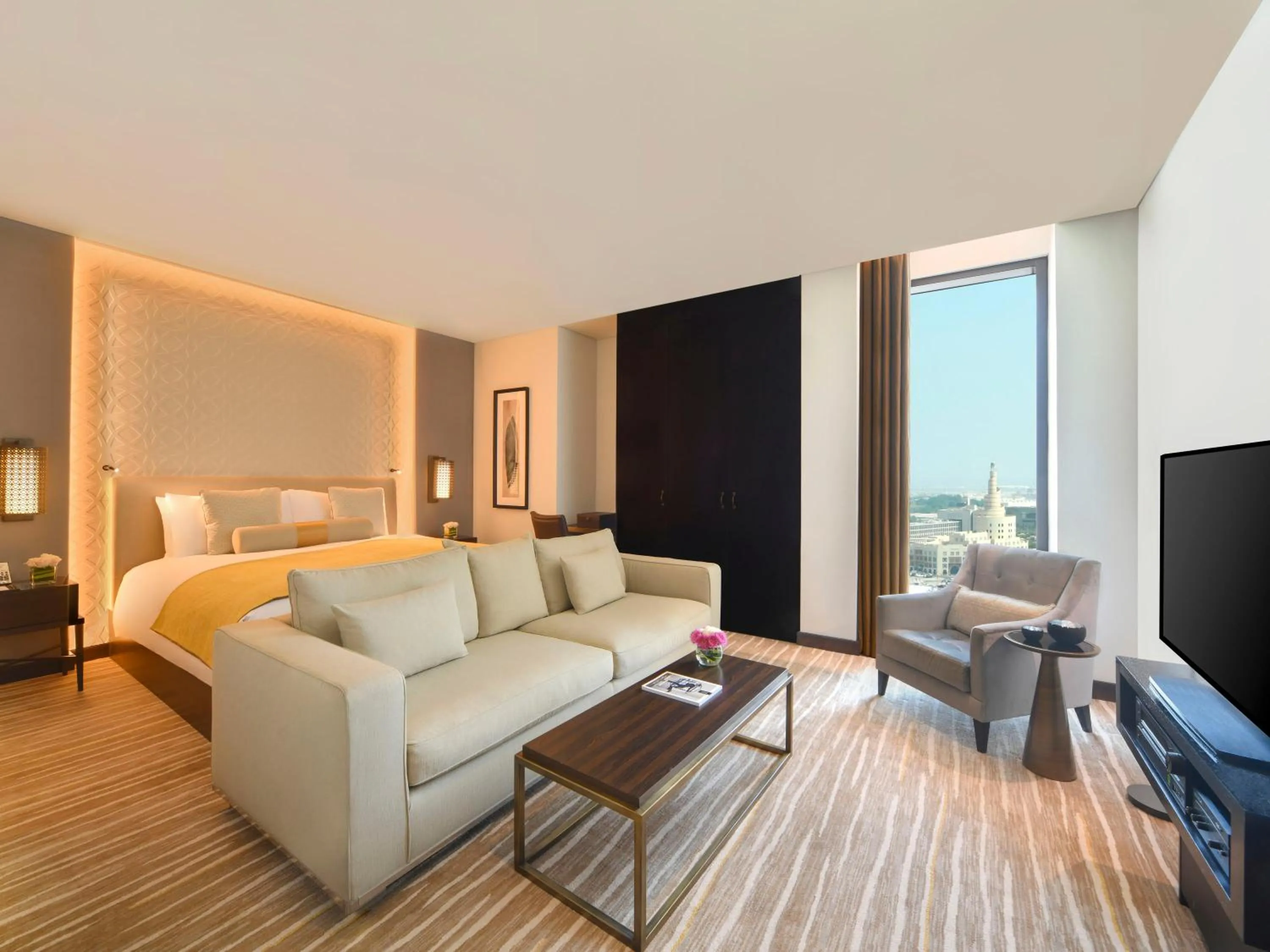 Bed in Alwadi Hotel Doha - MGallery Collection