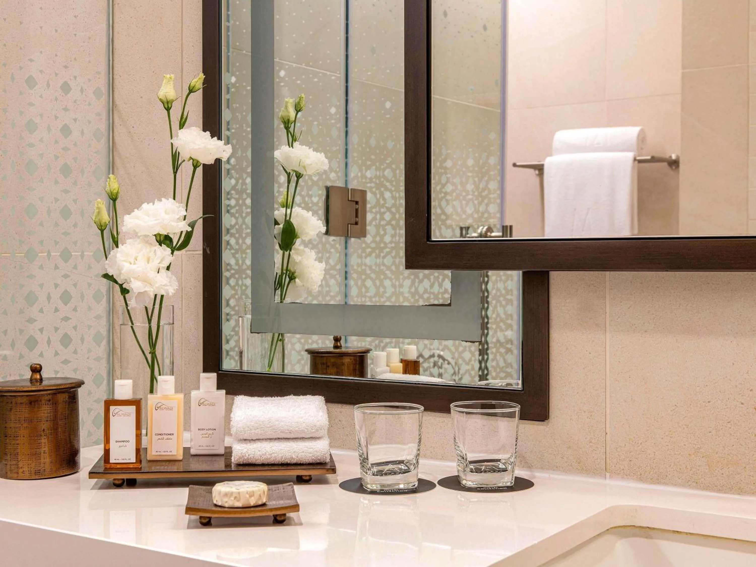 Bedroom in Alwadi Hotel Doha - MGallery Collection