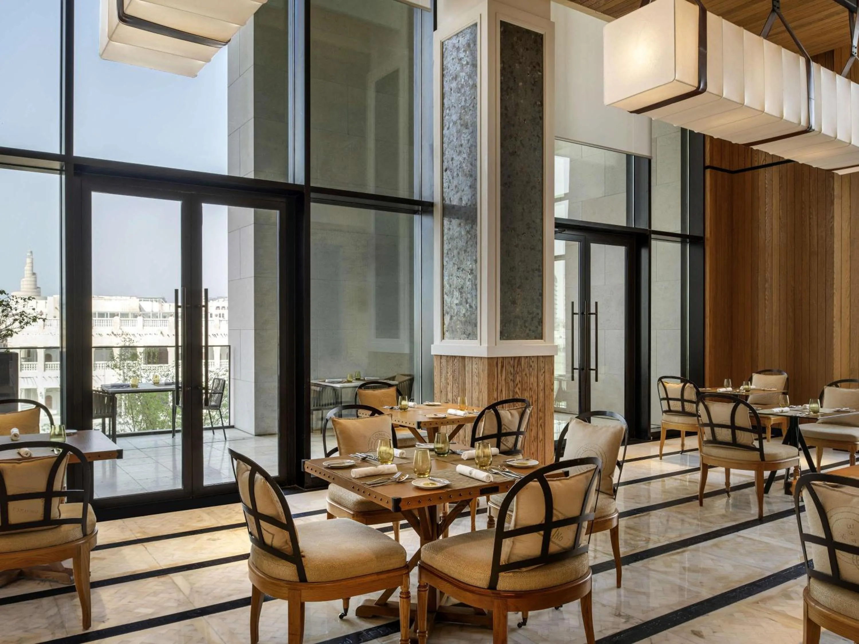 Restaurant/places to eat in Alwadi Hotel Doha - MGallery Collection