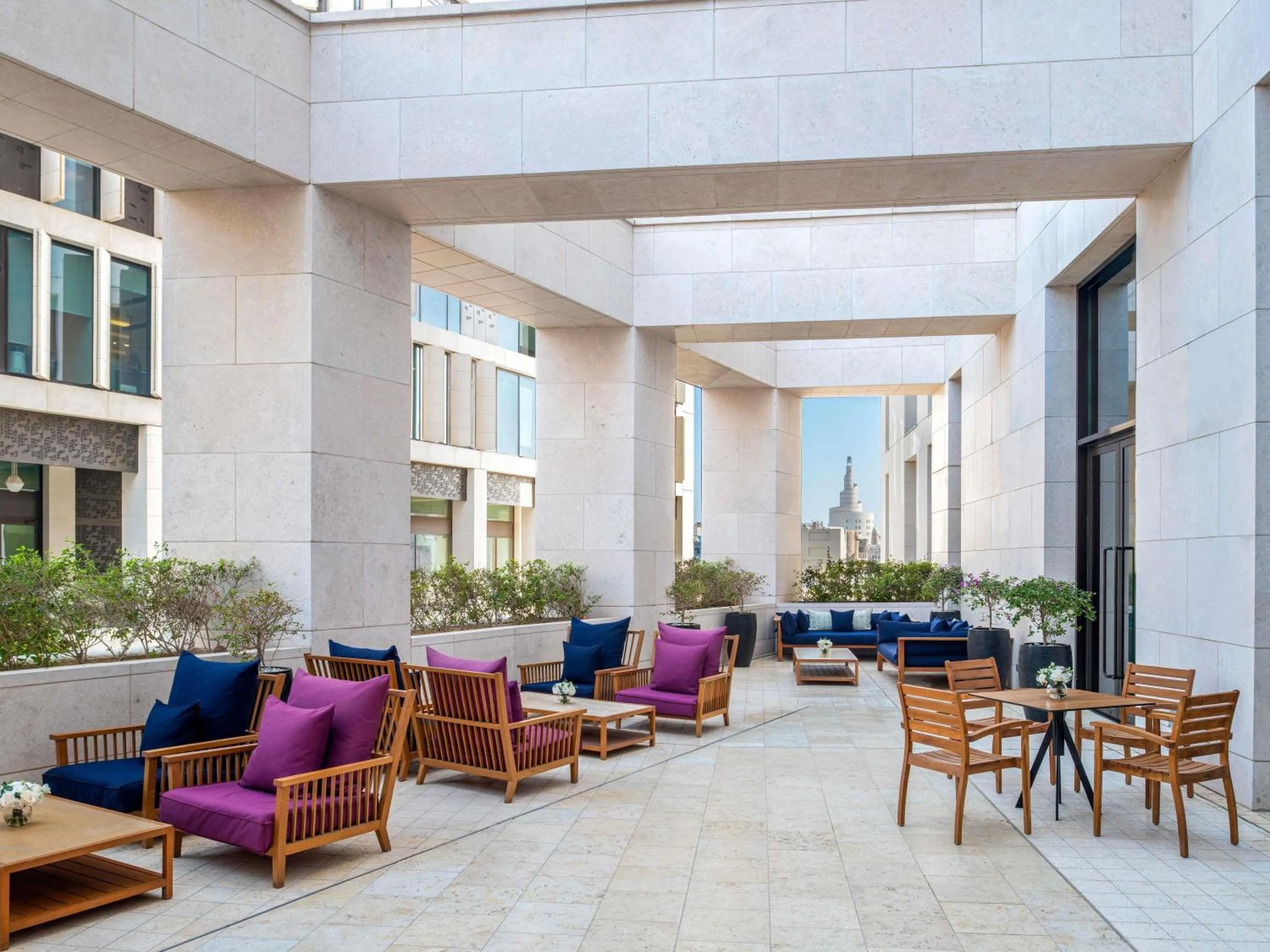 Restaurant/places to eat in Alwadi Hotel Doha - MGallery Collection