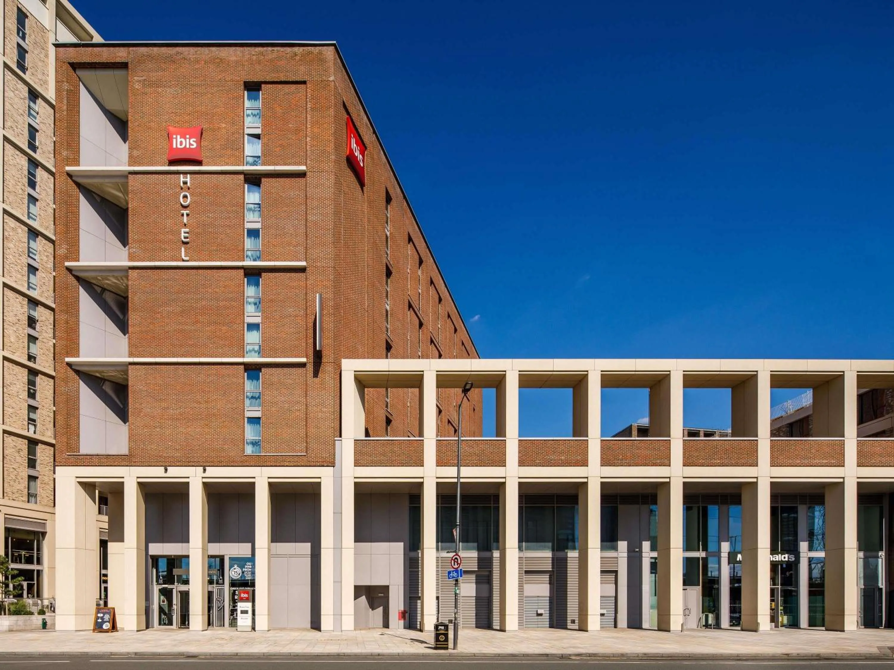 Property building in ibis London Canning Town