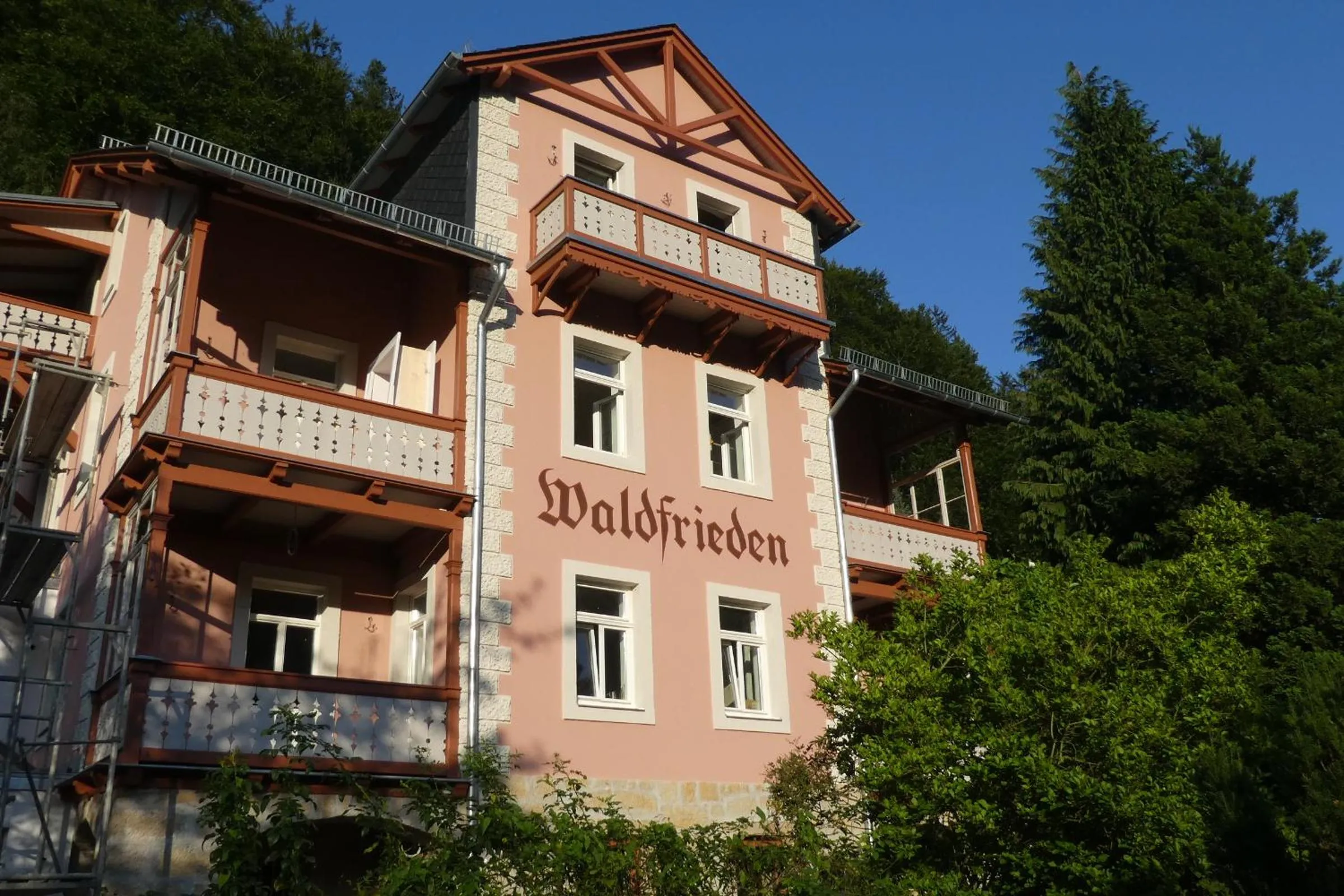 Property building in Bio-Hotel Villa Waldfrieden