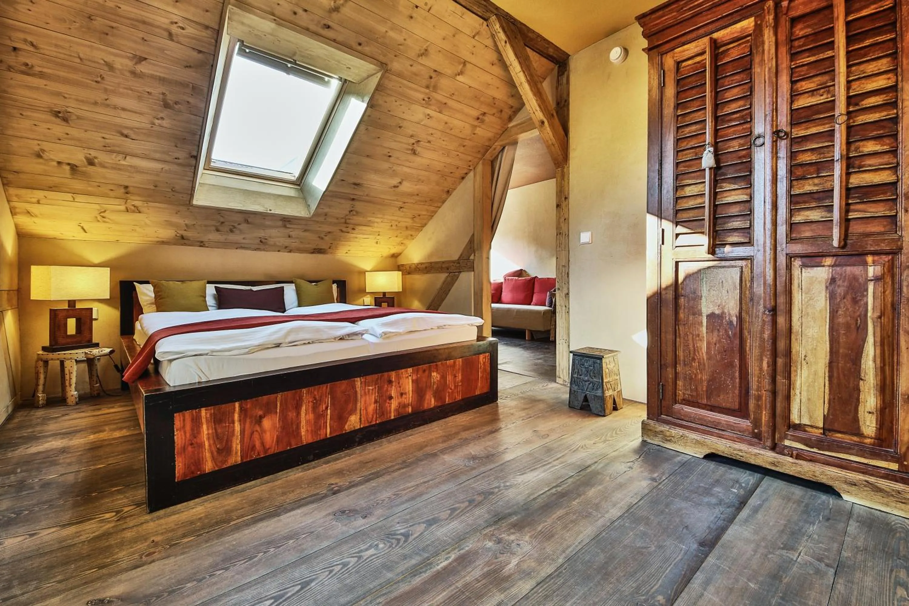 Photo of the whole room, Bed in Bio-Hotel Villa Waldfrieden