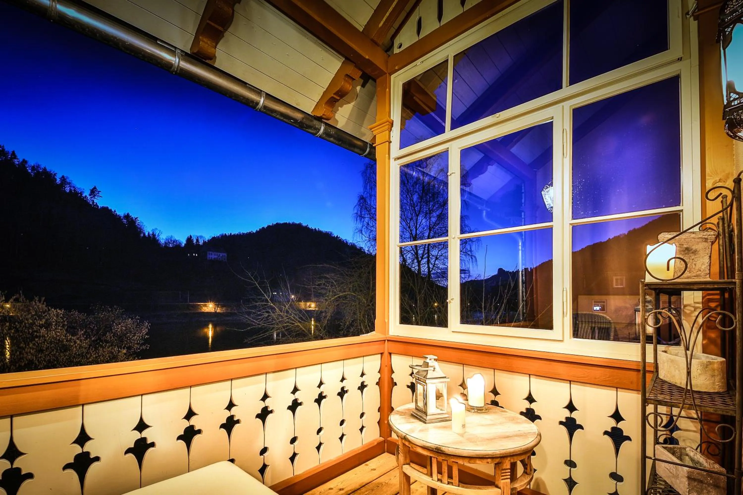 River view in Bio-Hotel Villa Waldfrieden