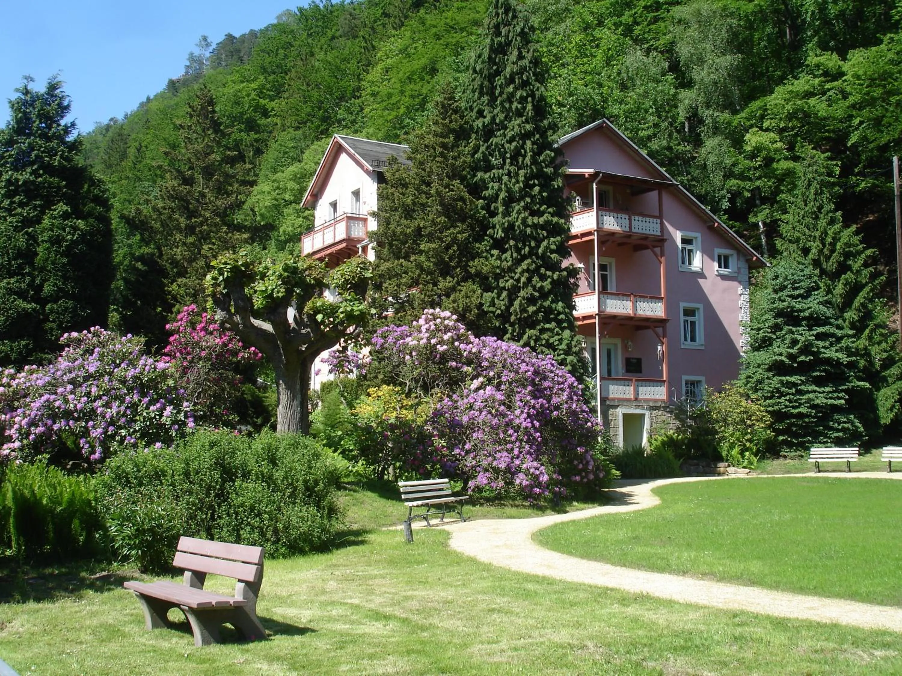 Property building in Bio-Hotel Villa Waldfrieden