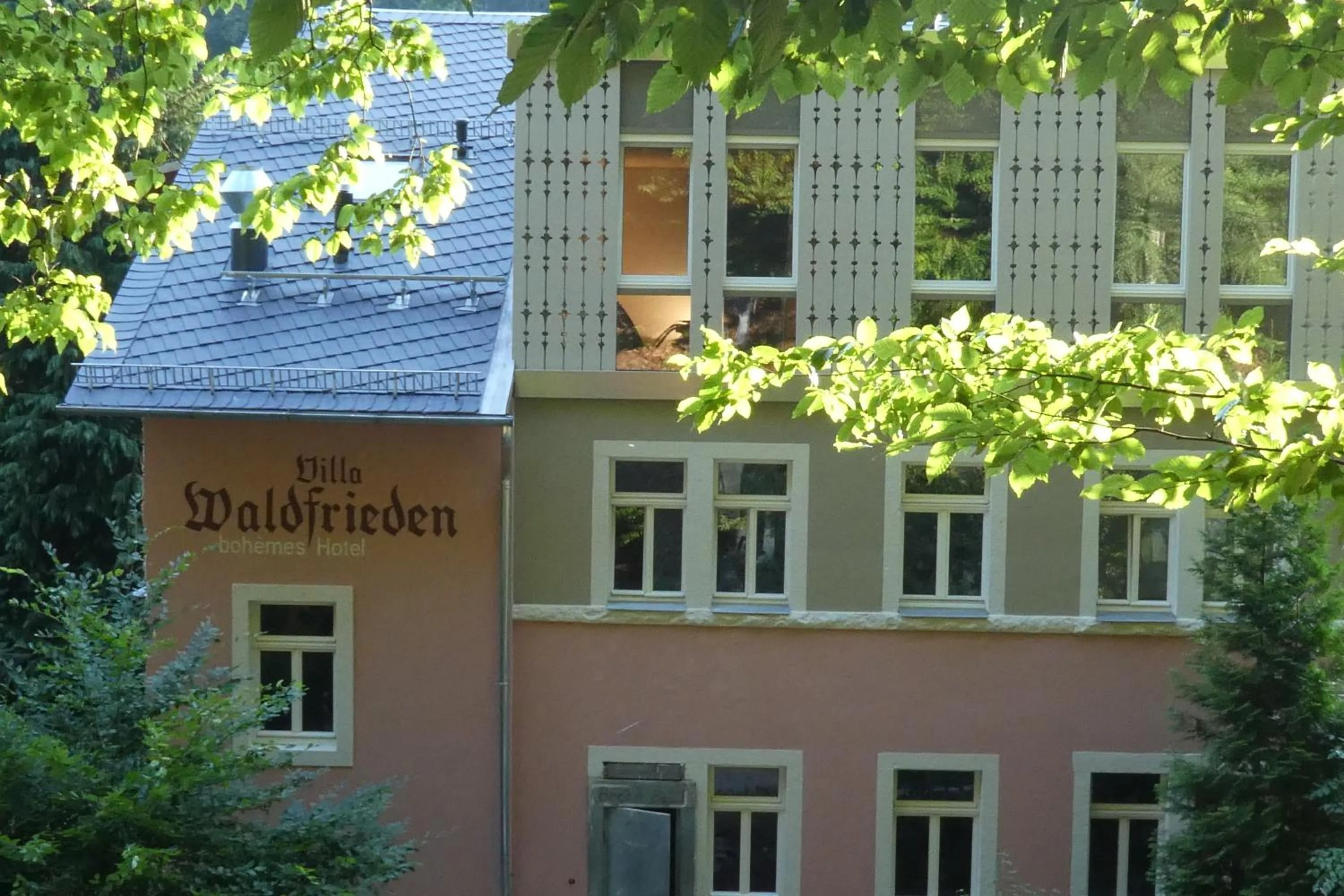 Property building in Bio-Hotel Villa Waldfrieden