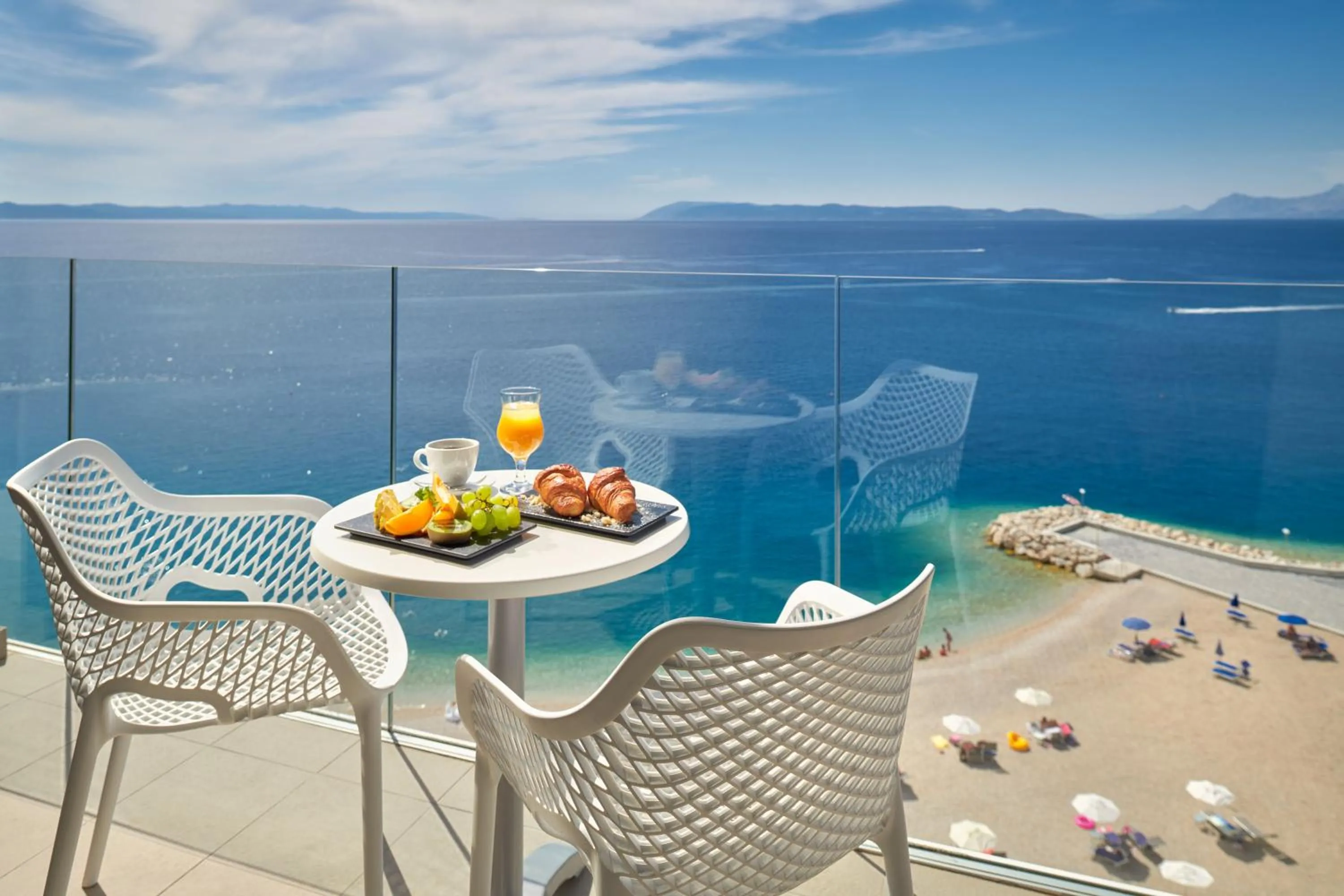 Balcony/Terrace in Medora Auri Family Beach Resort