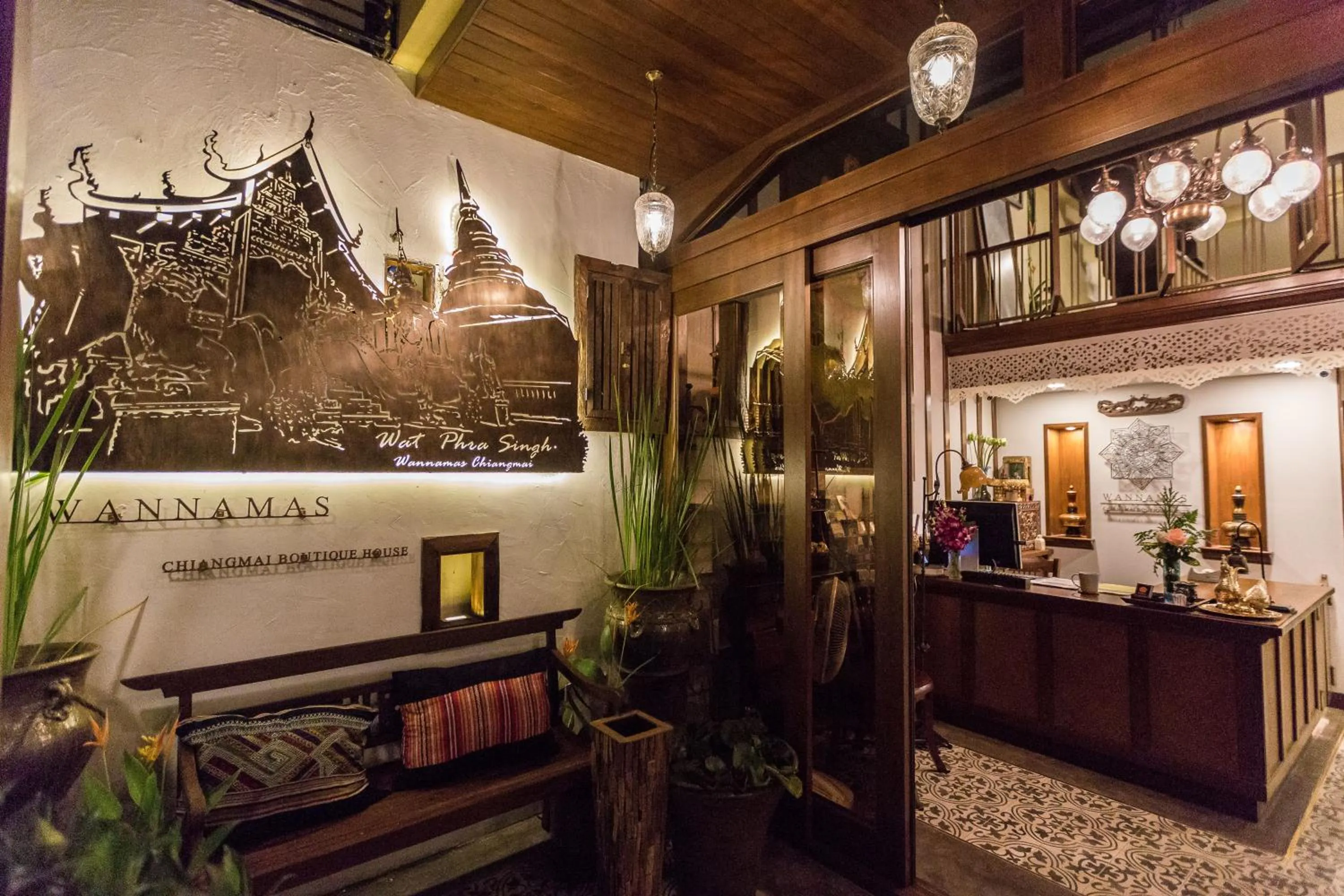 Facade/entrance in Wannamas Chiangmai Boutique House