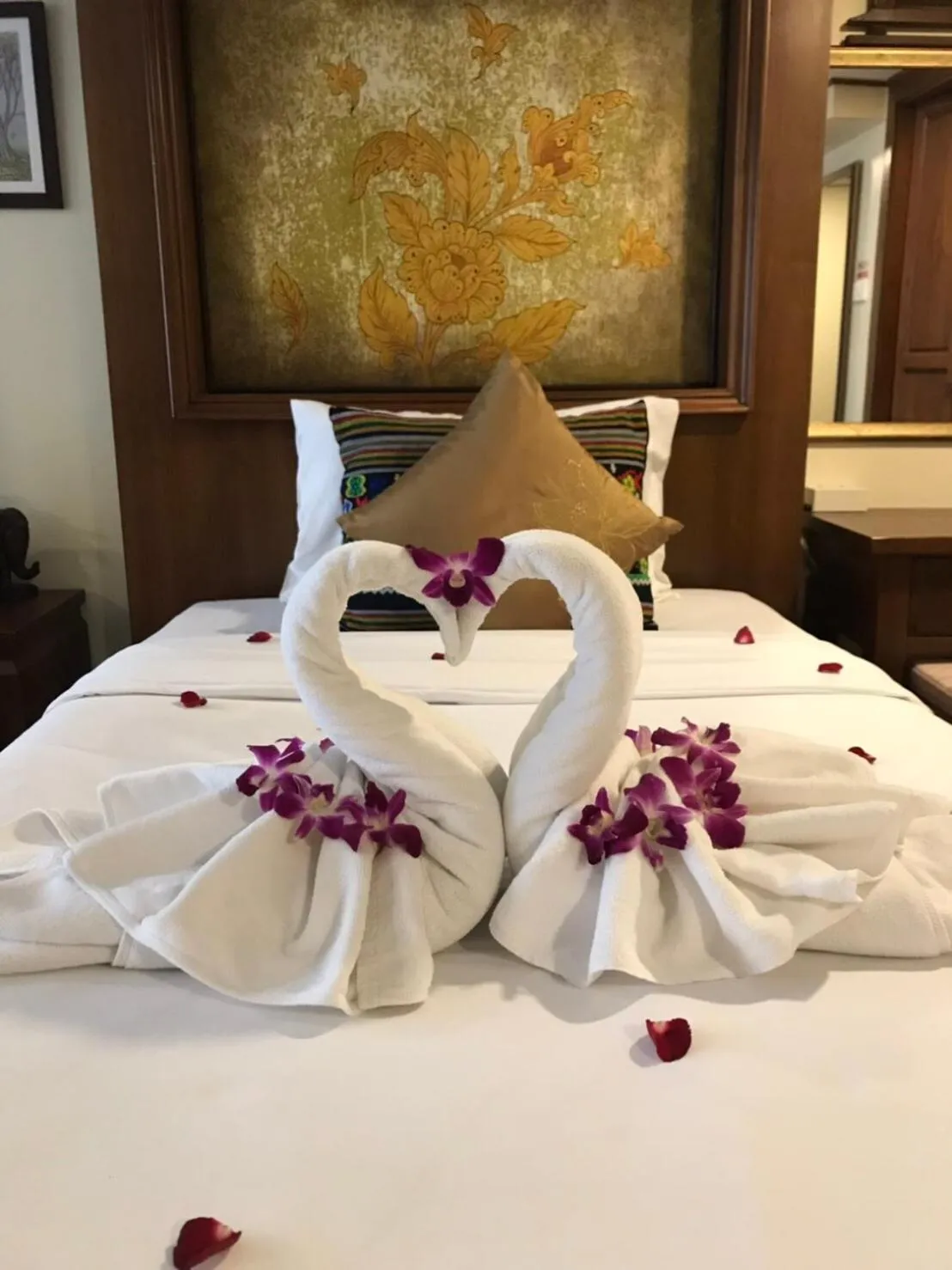 towels, Bed in Wannamas Chiangmai Boutique House