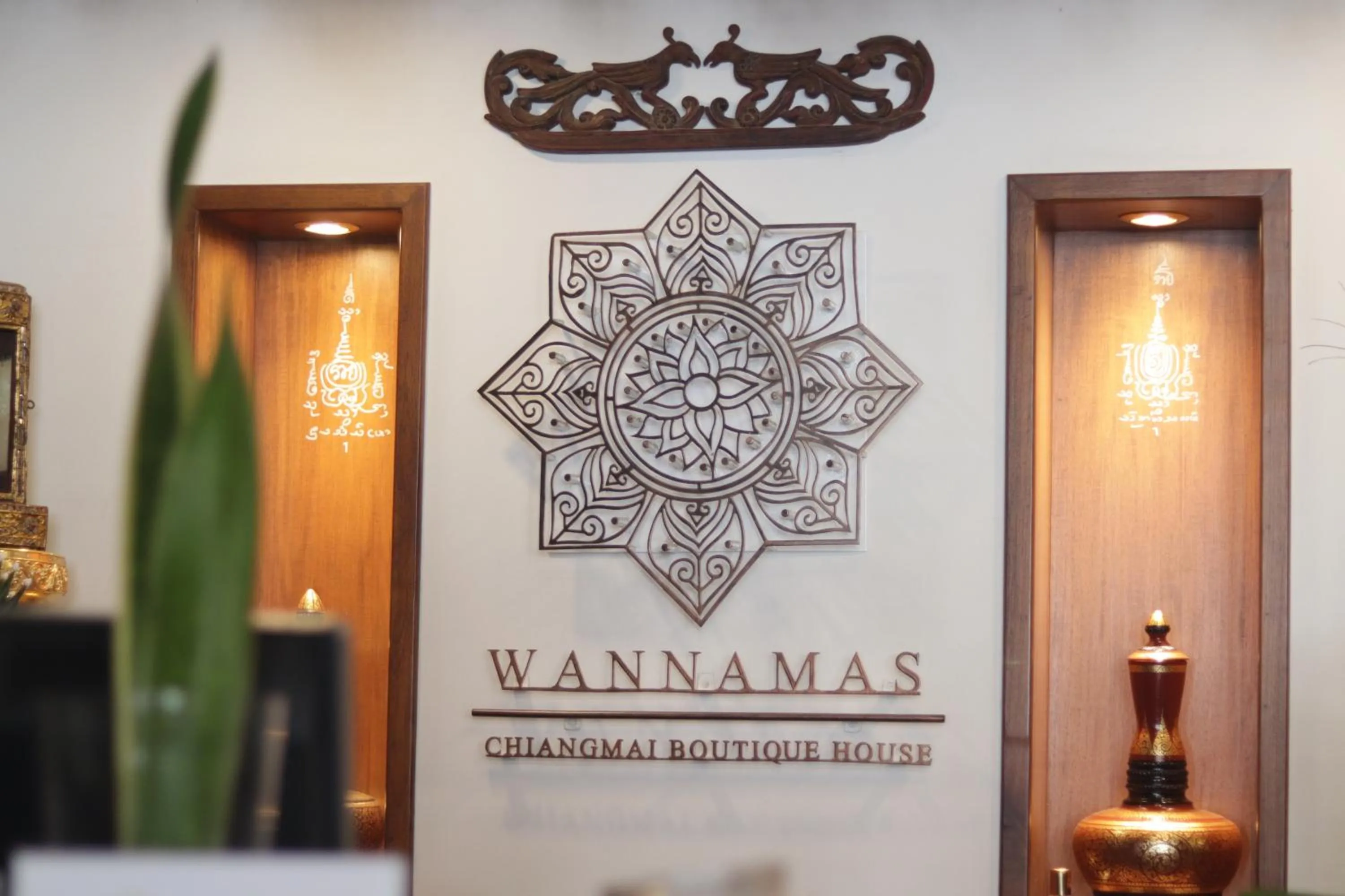 Decorative detail in Wannamas Chiangmai Boutique House