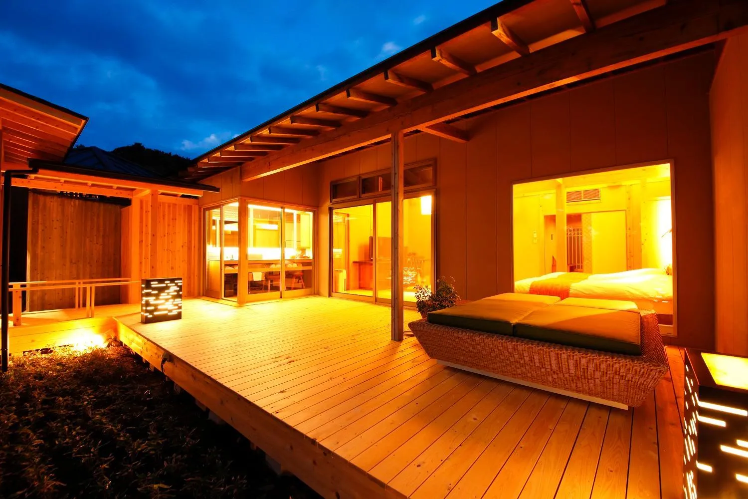 Balcony/Terrace, Bed in Teisho Basaratei