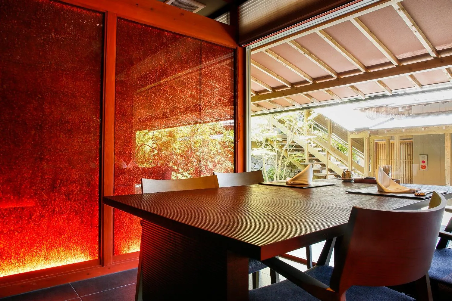 Dining area in Teisho Basaratei