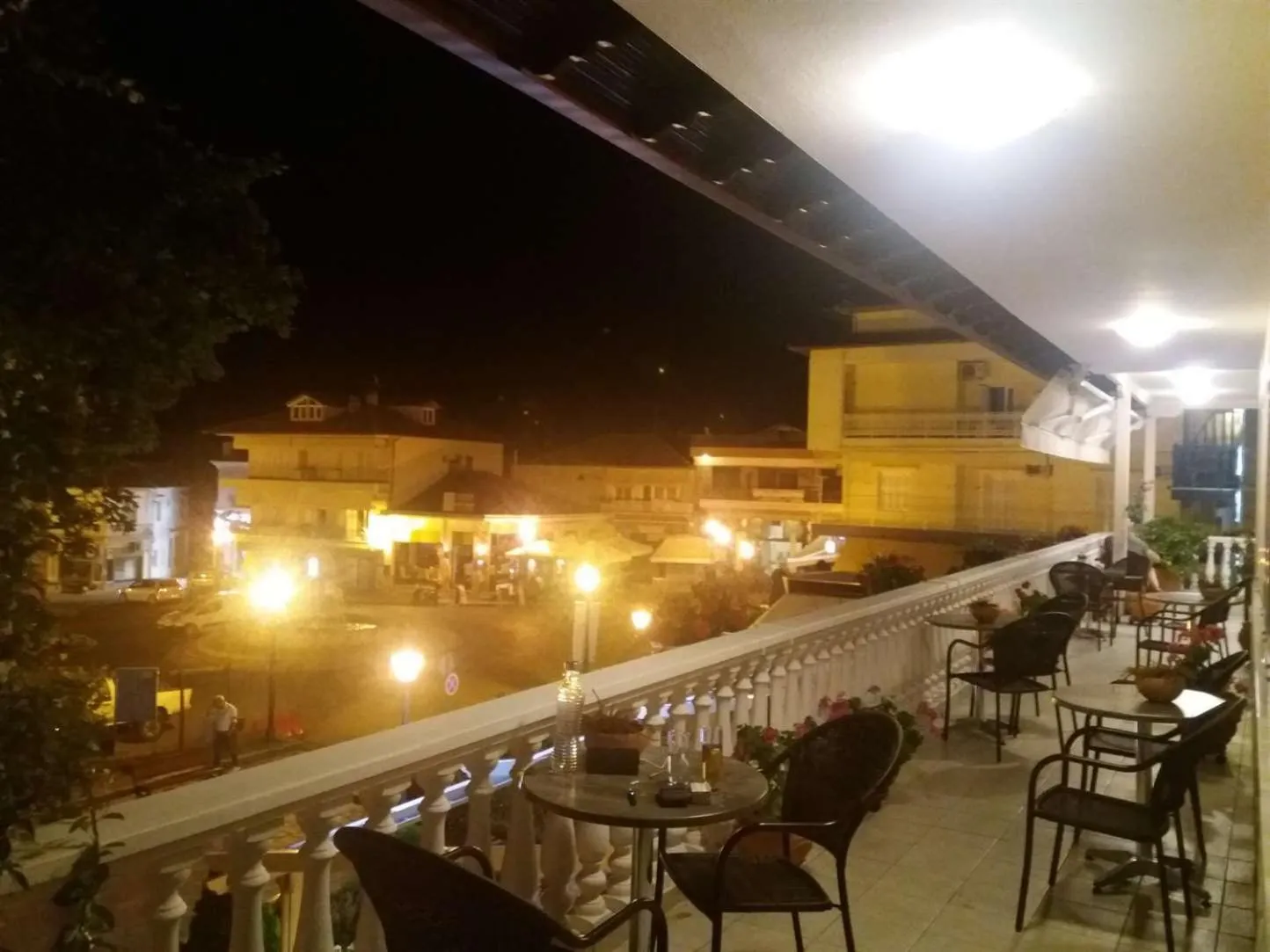 Balcony/Terrace in Olympus View Rooms Sauna & Spa