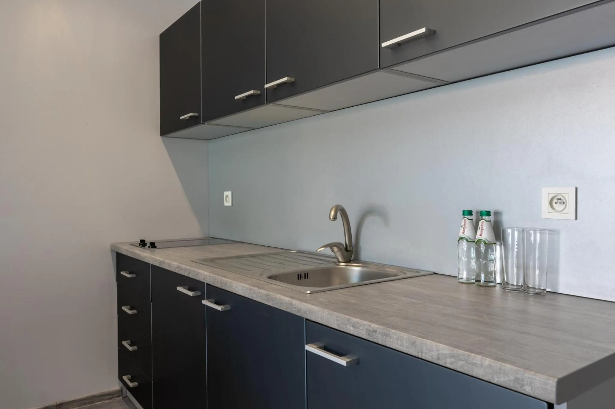 Kitchen or kitchenette in Apartamenty Baltic Inn