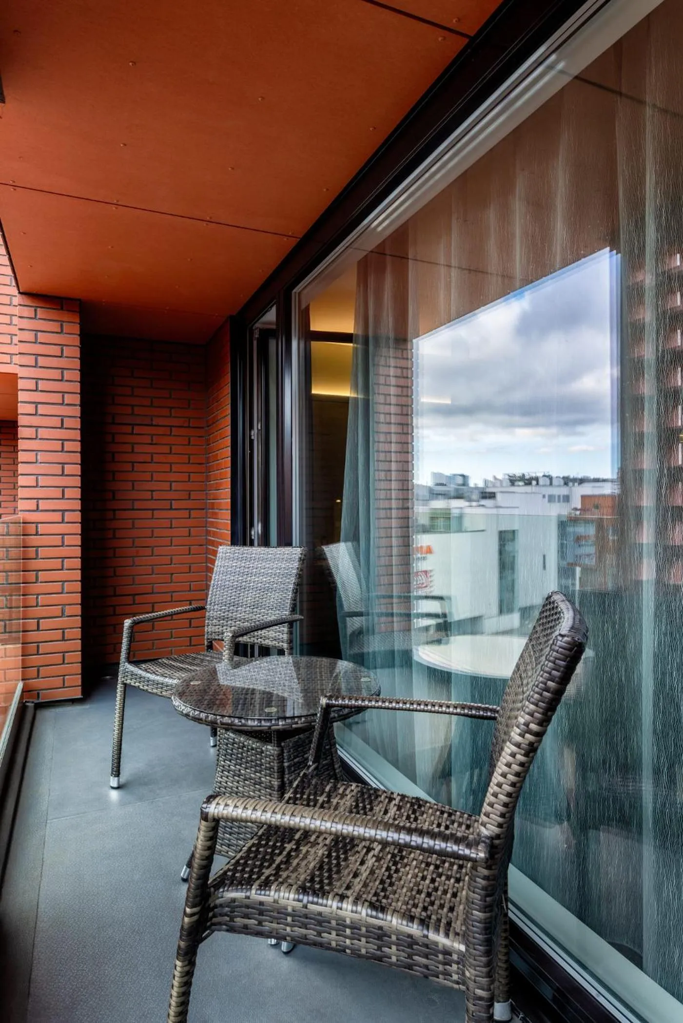 Balcony/Terrace in Metropol Spa Hotel